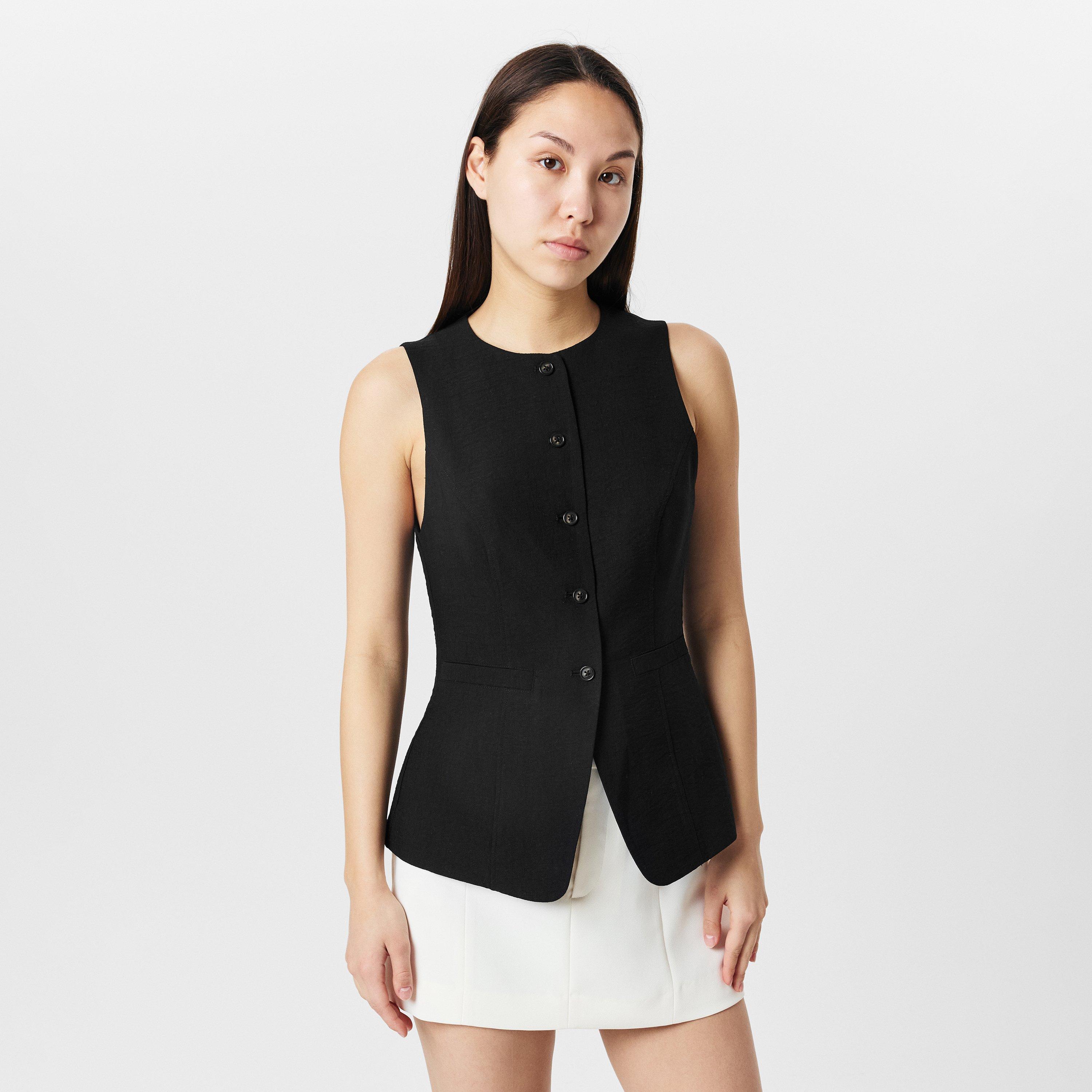 Black - Edited - Edited Lyla Vest - 3