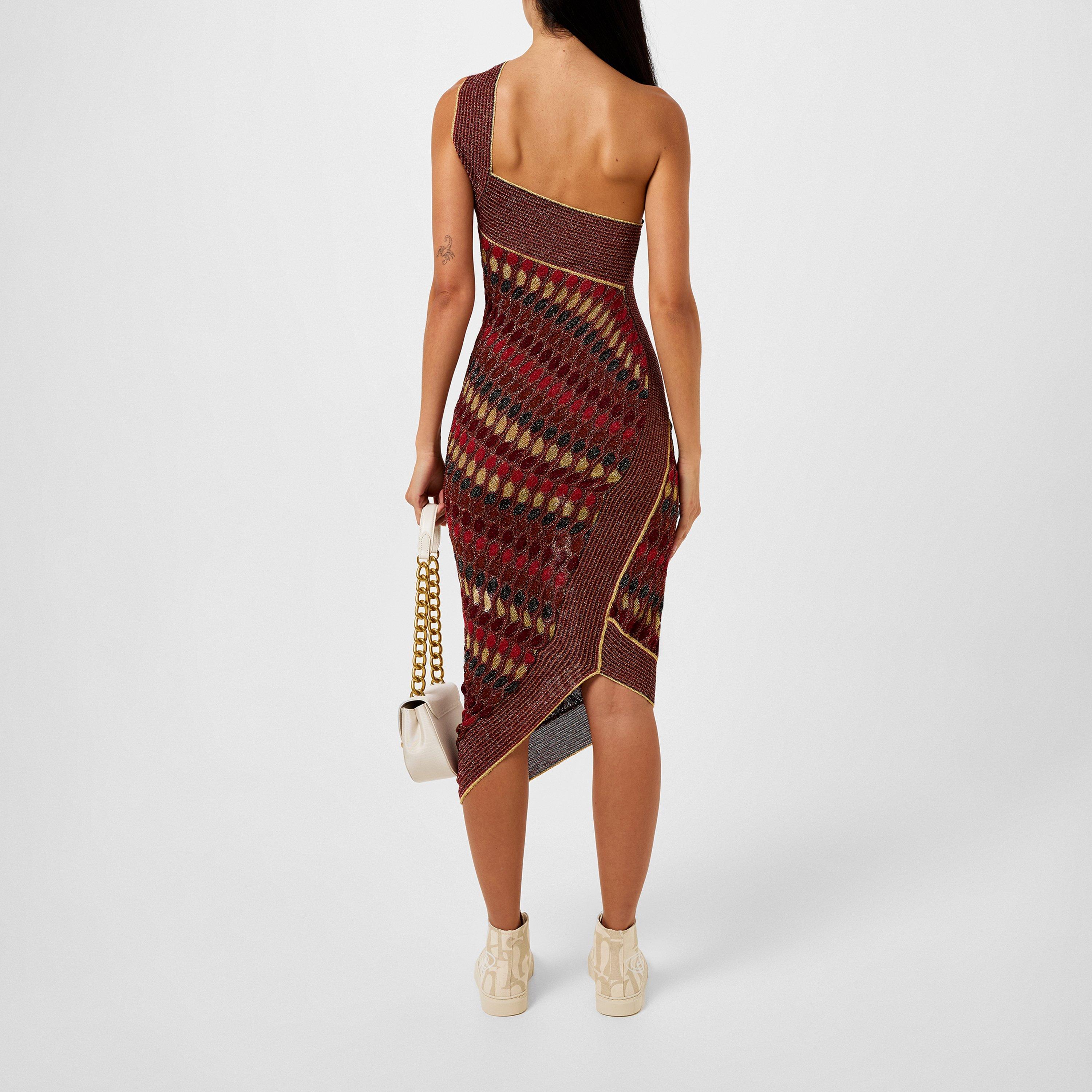 Multi Red/Gold - Vivienne Westwood - Edith Dress - 3