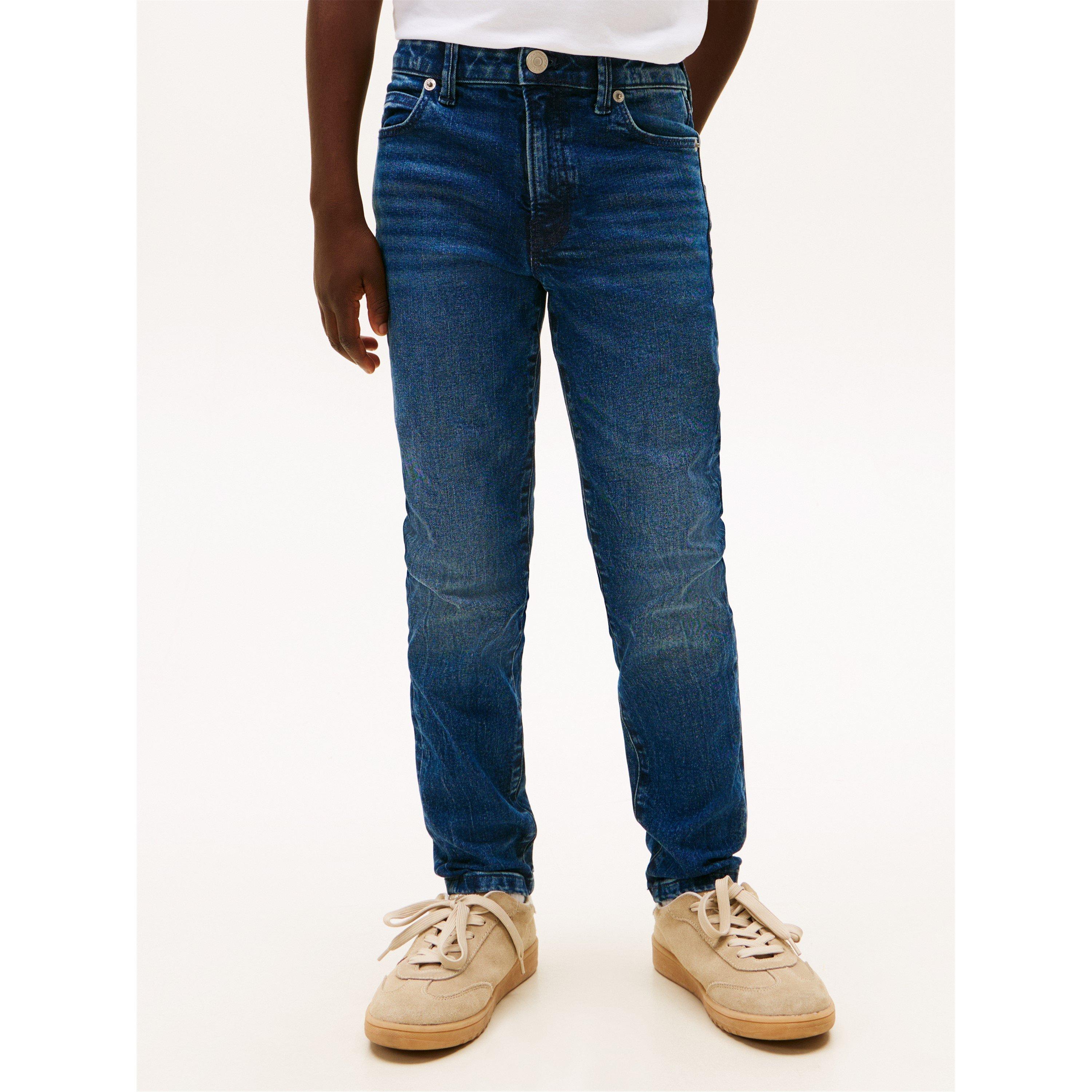 Dark Denim 1BJ - Tommy Hilfiger - Tommy Straight Jeans Jn61 - 2