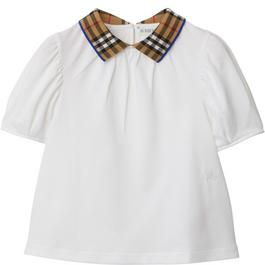 Burberry Alesea Check Blouse Juniors