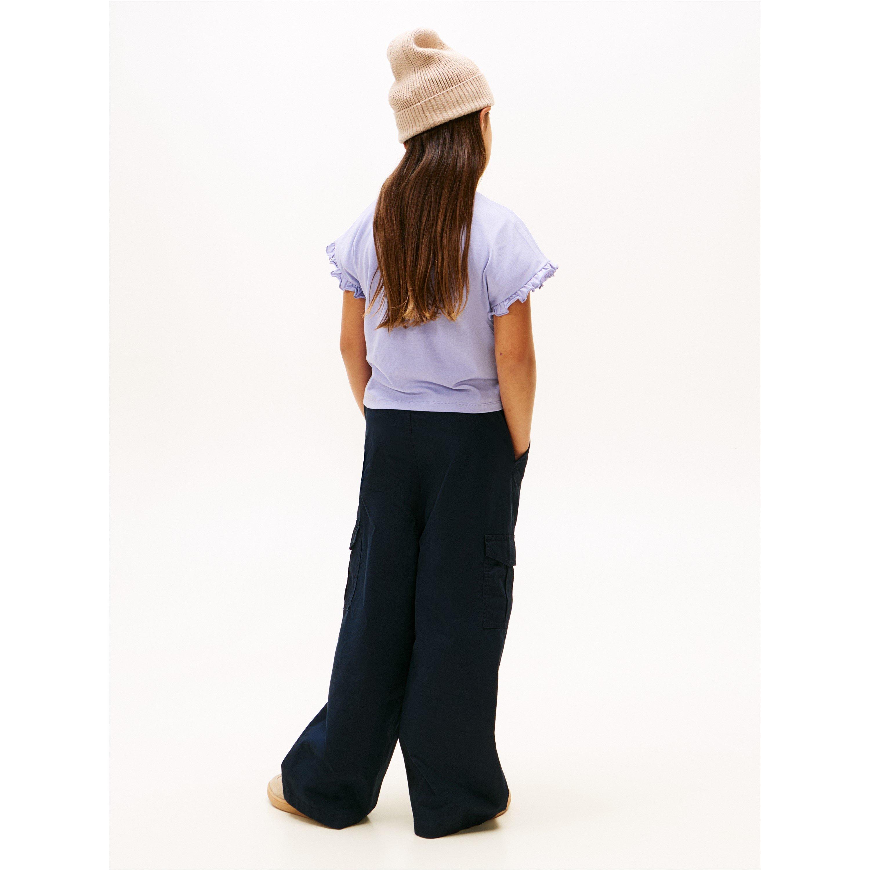 Dusk C5U - Tommy Hilfiger - Kids' Essential Crop Top - 5