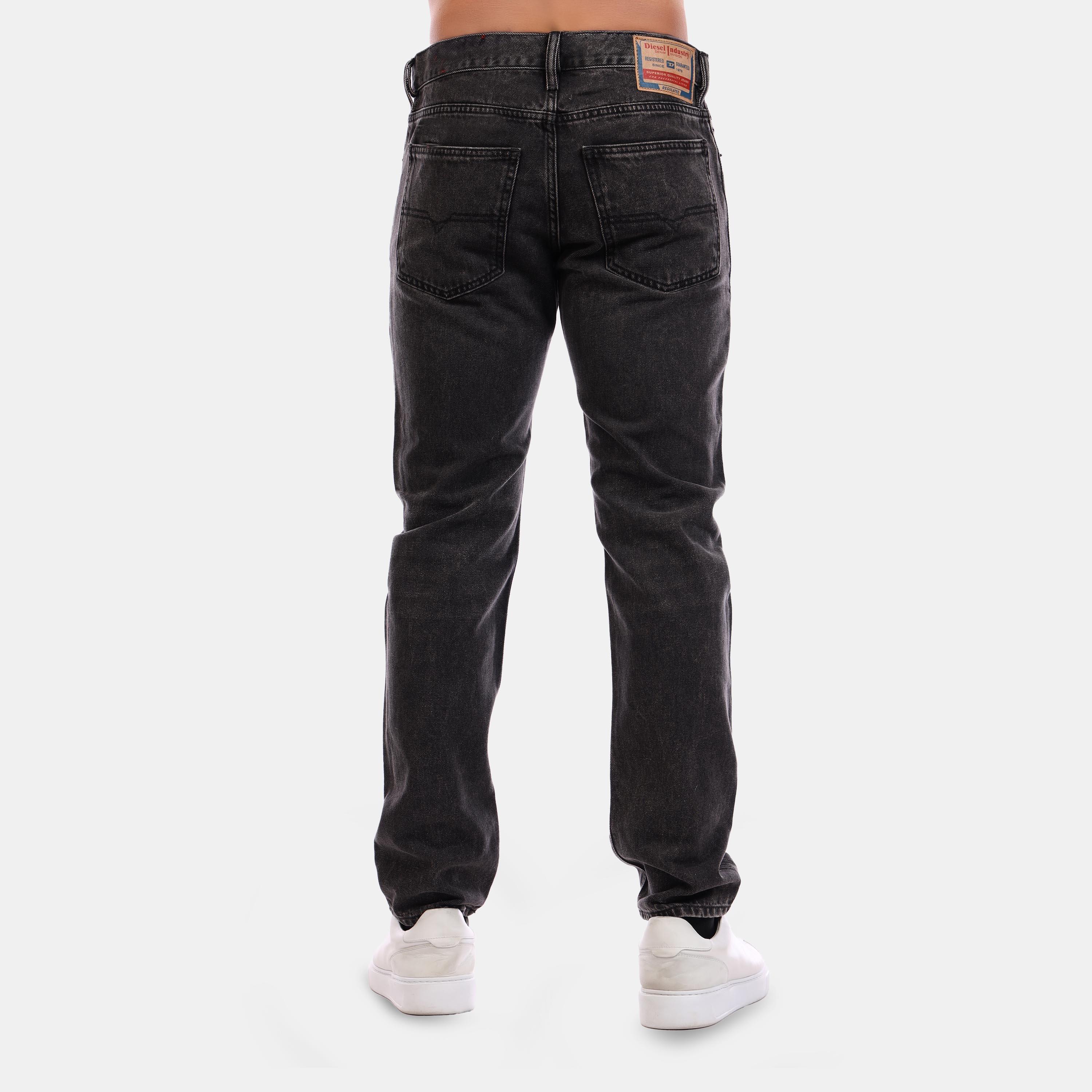 Blk Gry Denim - Diesel - Men's 1995 Straight Leg Jeans - 4