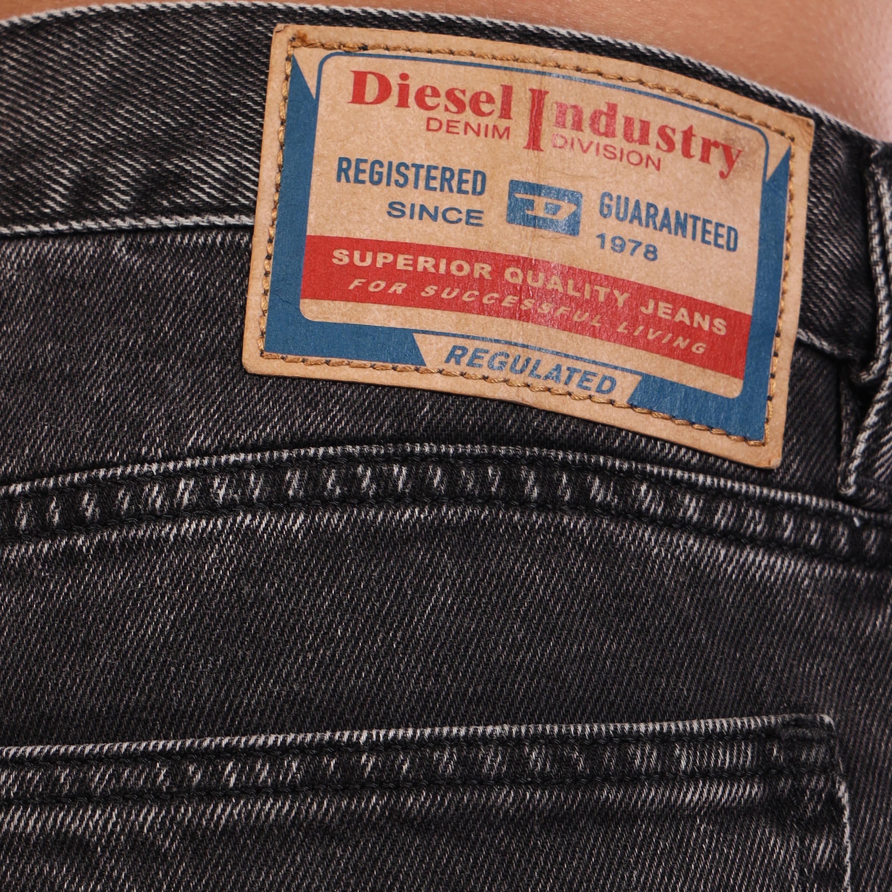 Blk Gry Denim - Diesel - Men's 1995 Straight Leg Jeans - 6