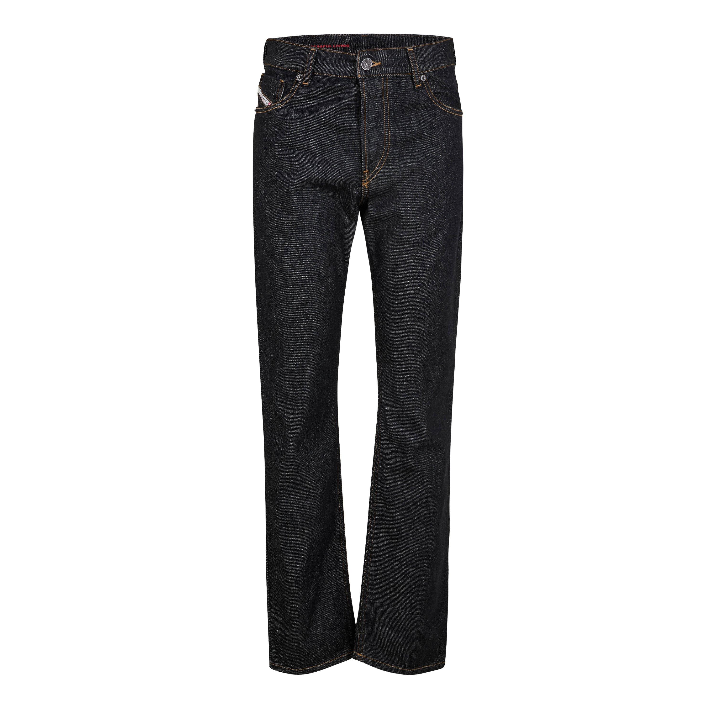 Diesel Men's 1995 Straight Leg Jeans - Blk Gry Denim - 29W S