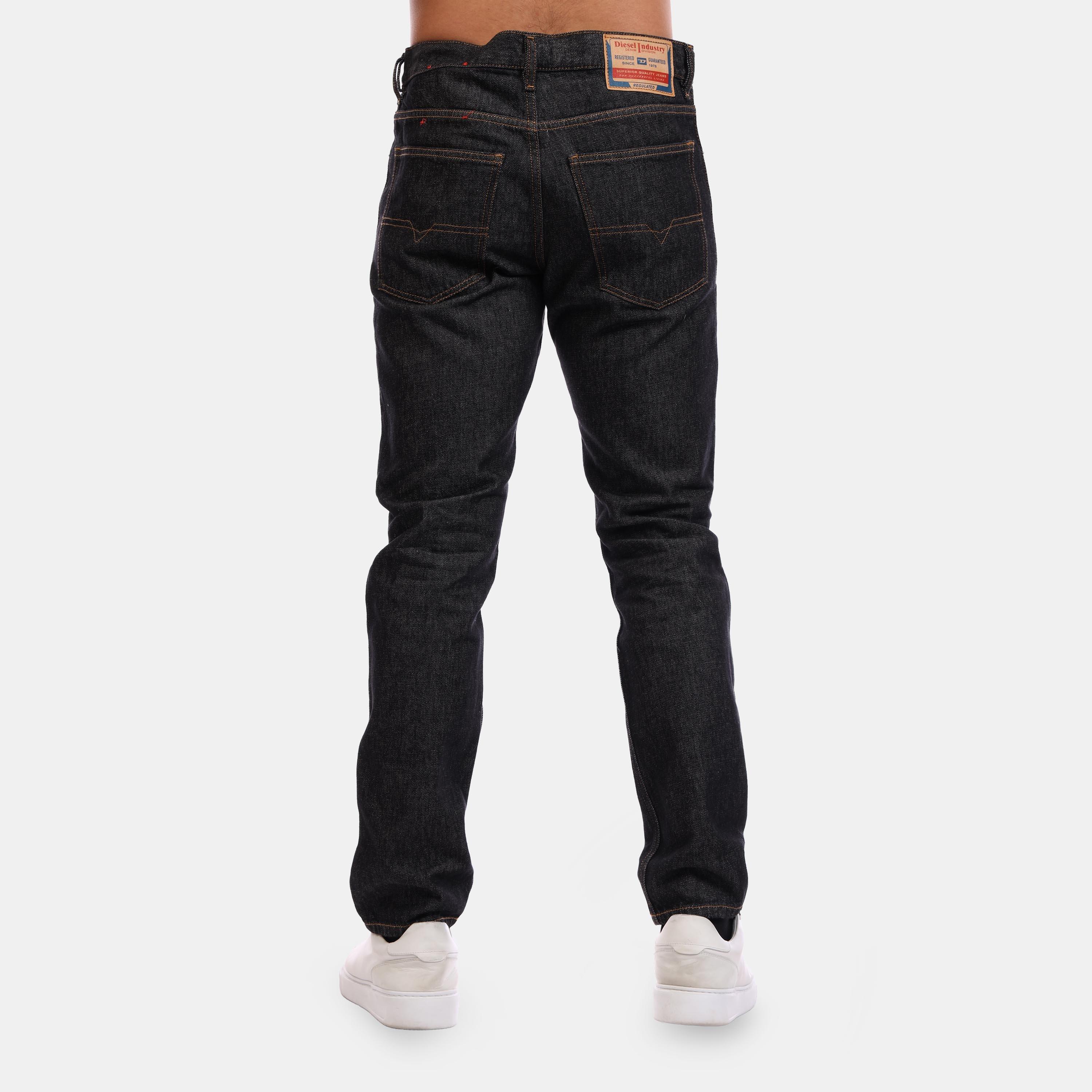 Blk Gry Denim - Diesel - Men's 1995 Straight Leg Jeans - 4
