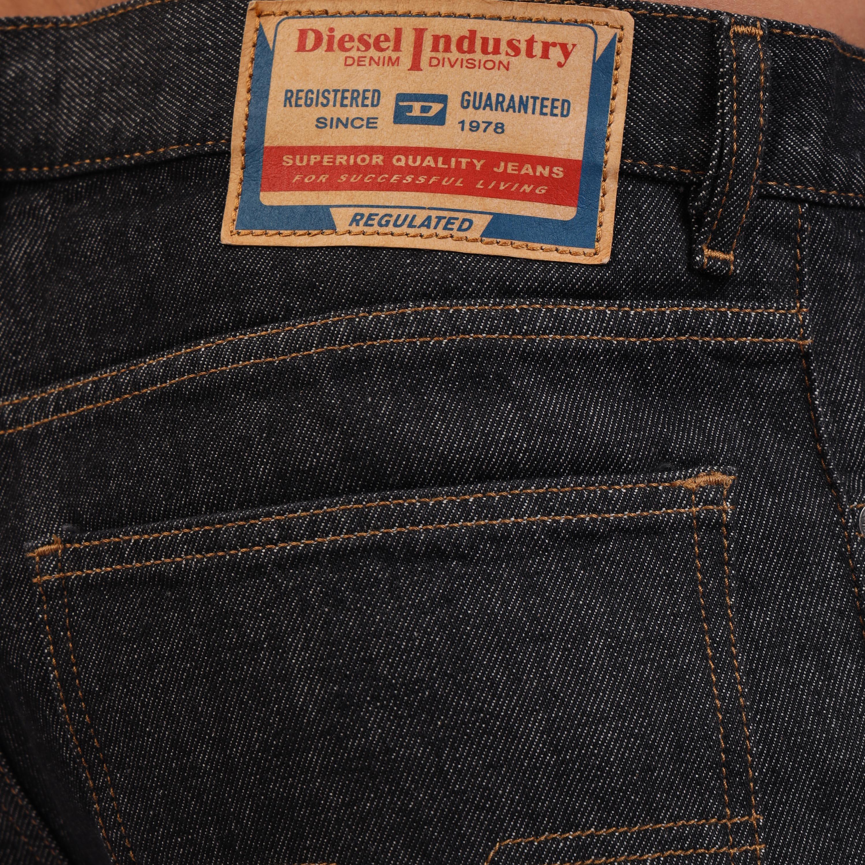 Blk Gry Denim - Diesel - Men's 1995 Straight Leg Jeans - 6
