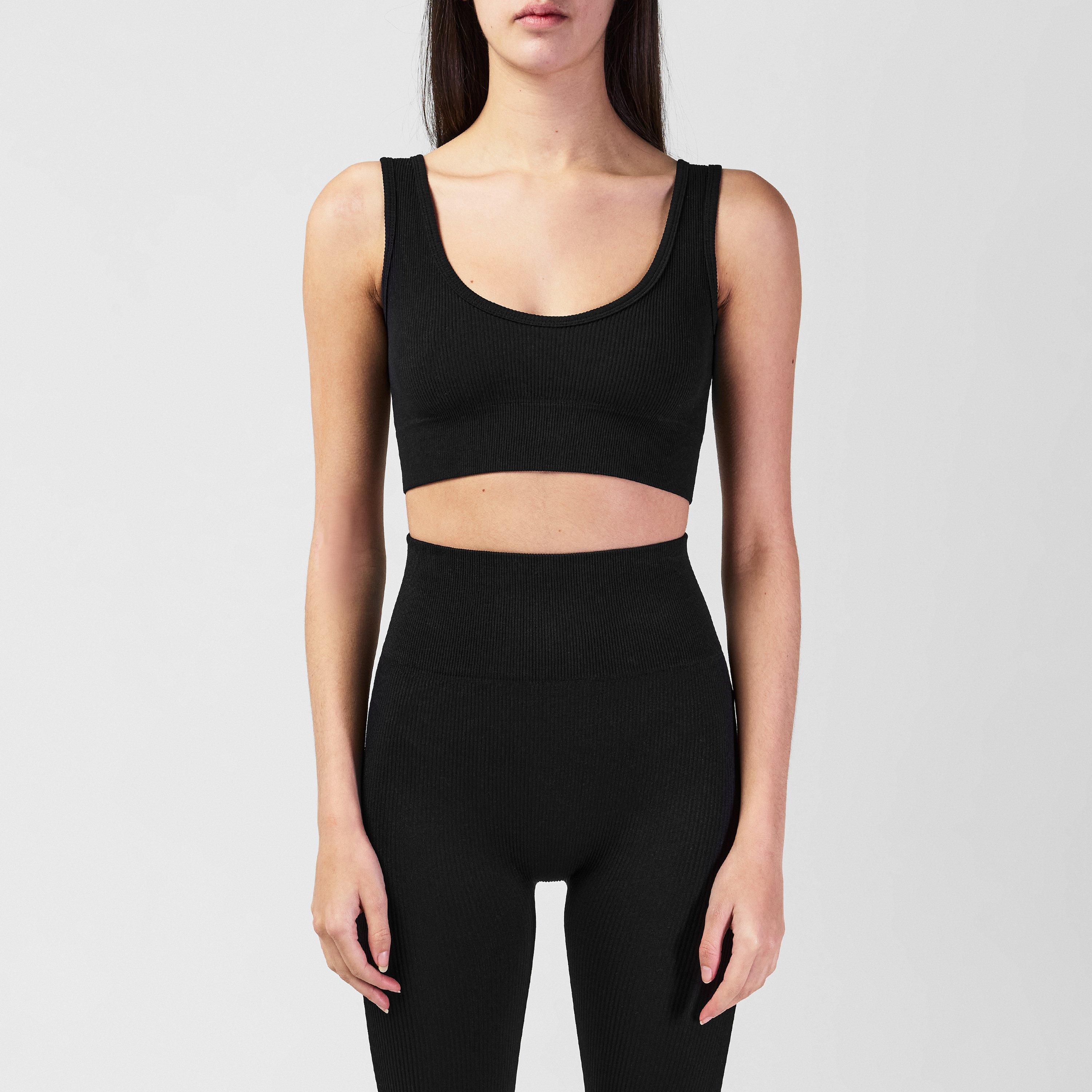 Crna - Miso - Crop Top Womens - 1