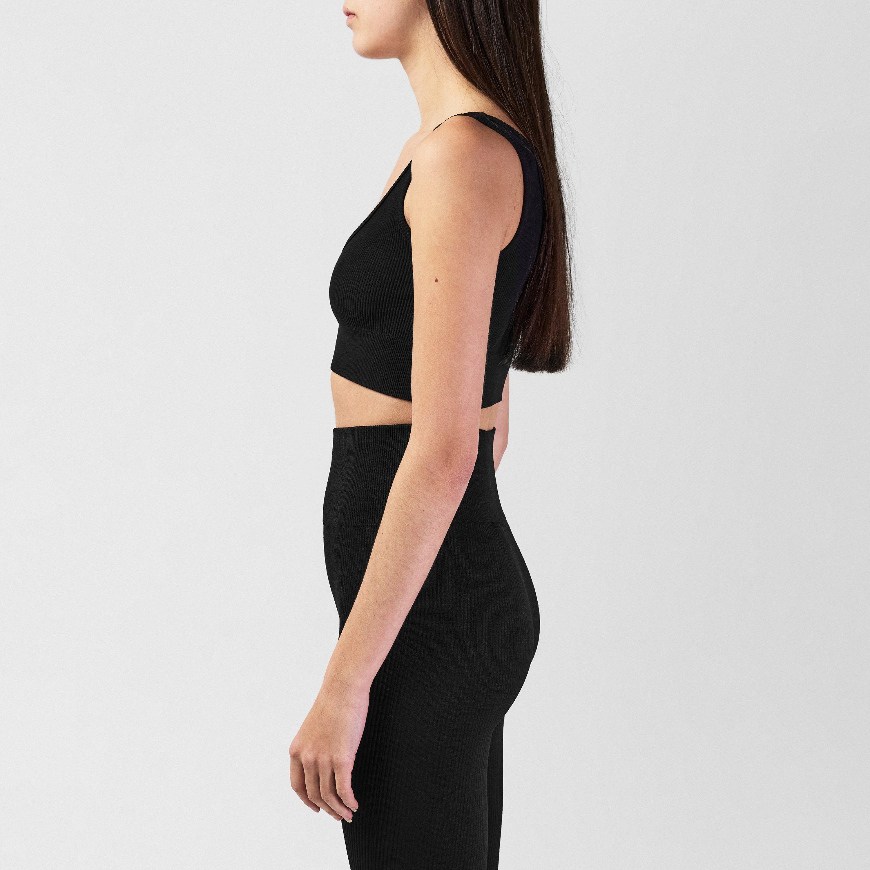 Preto - Miso - Crop Top Womens - 2