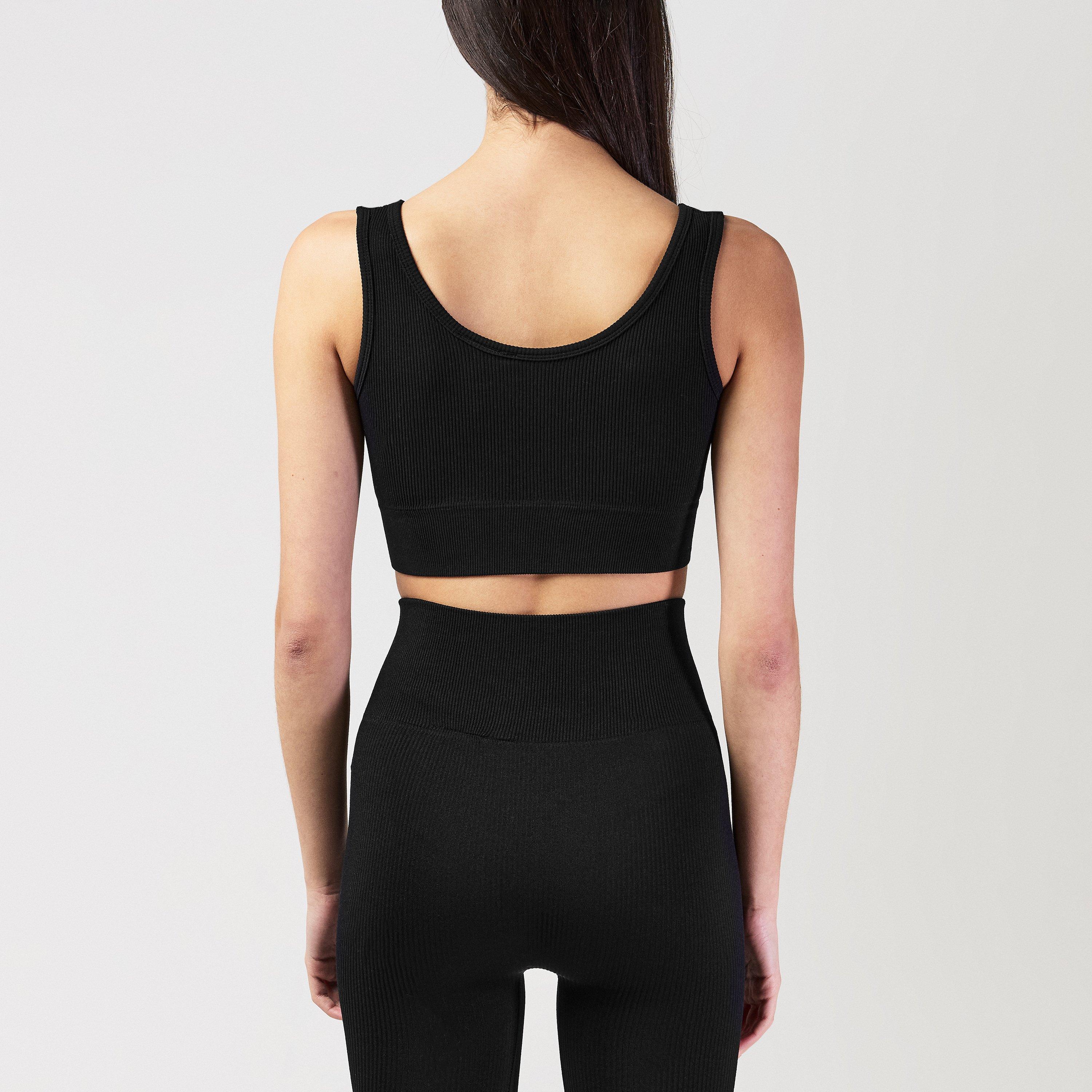 Preto - Miso - Crop Top Womens - 3