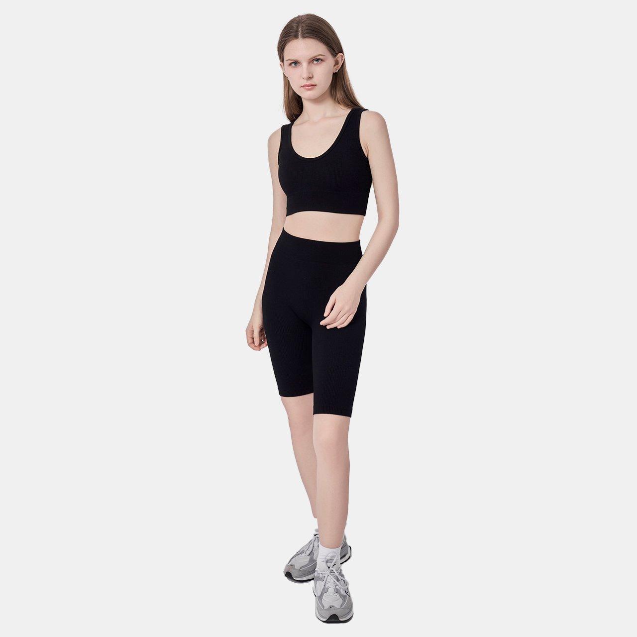 Preto - Miso - Crop Top Womens - 5