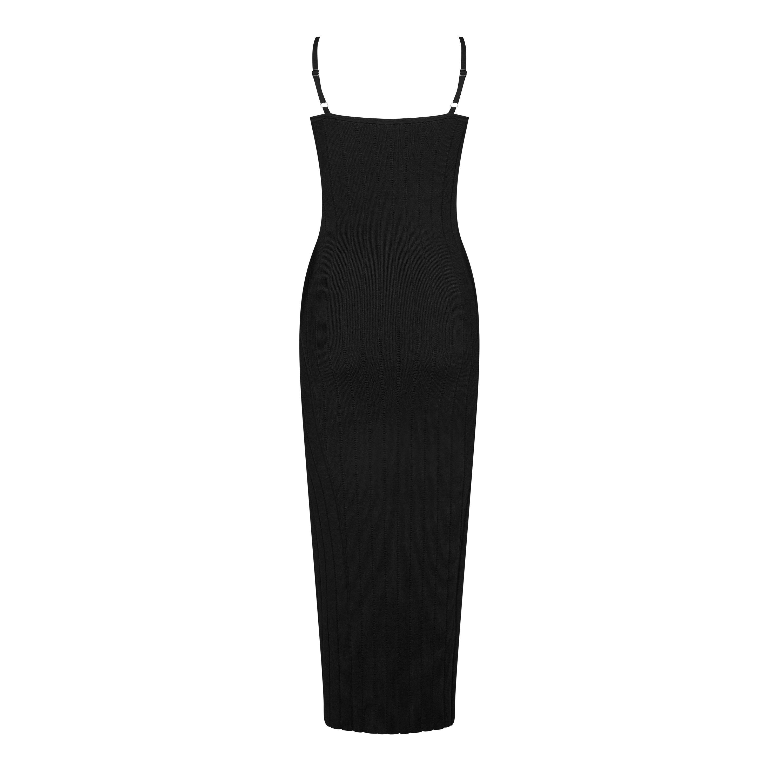 Black - Jacquemus - La Sierra Bodycon Maxi Dress - 6