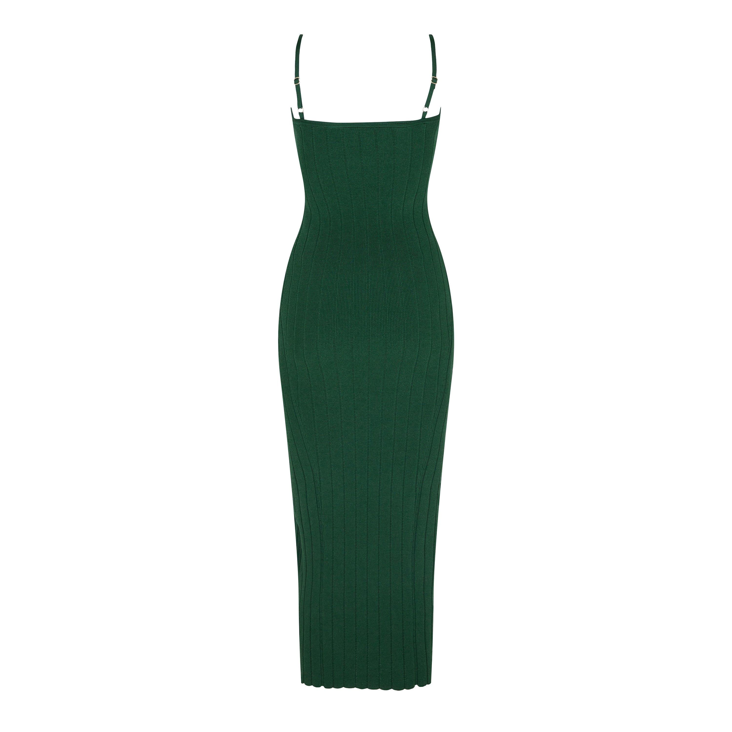 Dark Gre - Jacquemus - La Sierra Bodycon Maxi Dress - 5