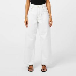 Jacquemus Le Nimes Mid Rise Wide Jeans