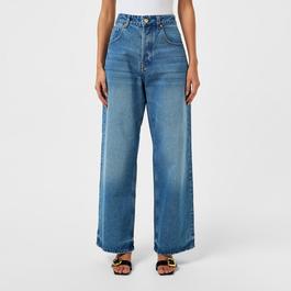 Jacquemus Le Nimes Mid Rise Wide Jeans