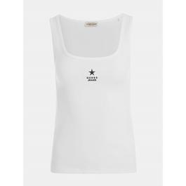 Guess Embroidered Star Tank Top