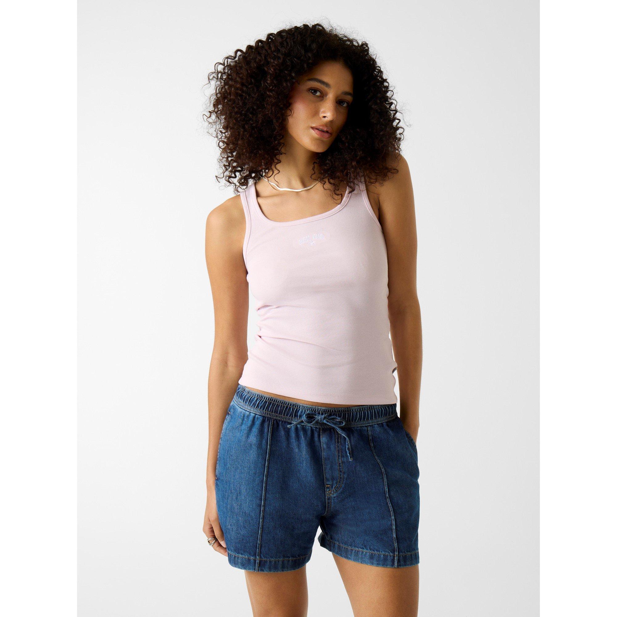 Guess Women's Embroidered Star Tank Vest - Smr Lilac S40r - 8 (XS)