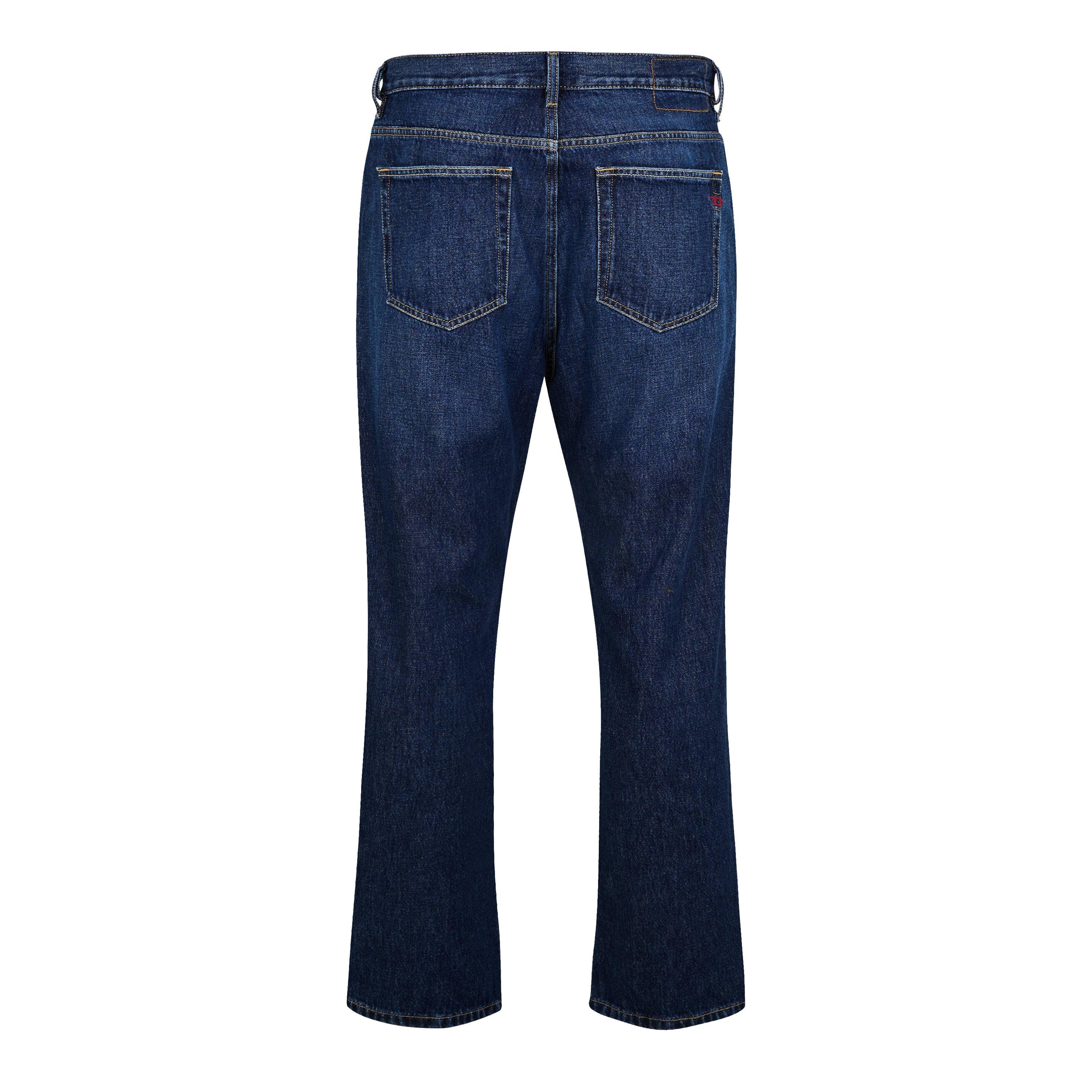 Blue Denim - Diesel - Men's Low-Rise Straight Leg Jeans - 2