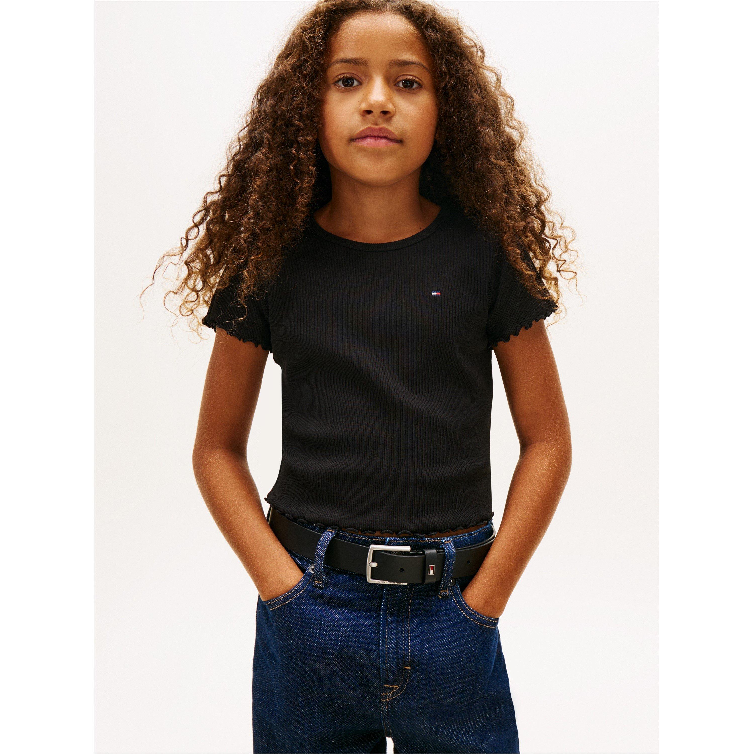 Black BDS - Tommy Hilfiger - Tommy Essential Rib Jn61 - 2