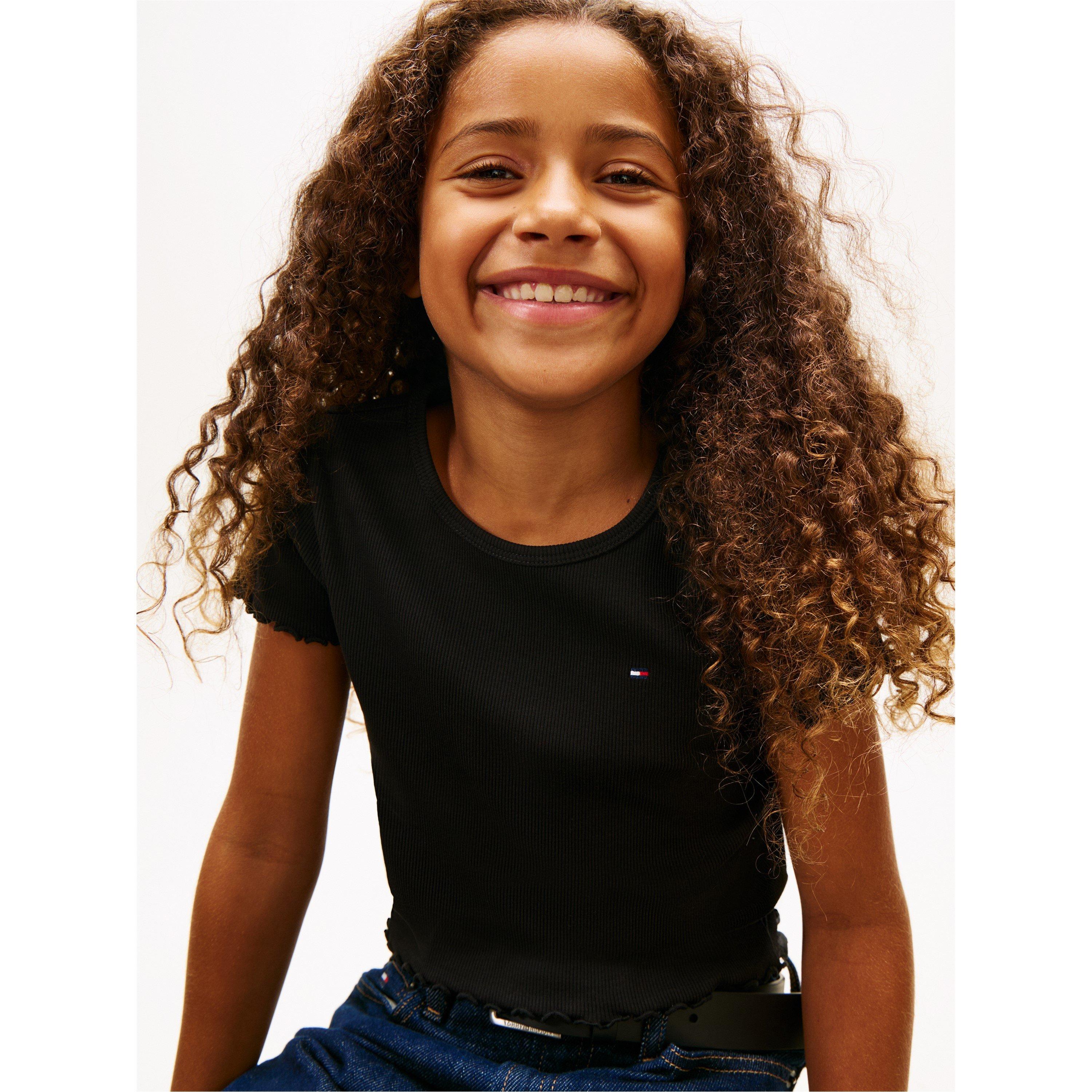 Tommy Hilfiger Kids' Essential Rib Crop Top | USC Tommy Hilfiger Kids' Essential Rib Crop Top | USC