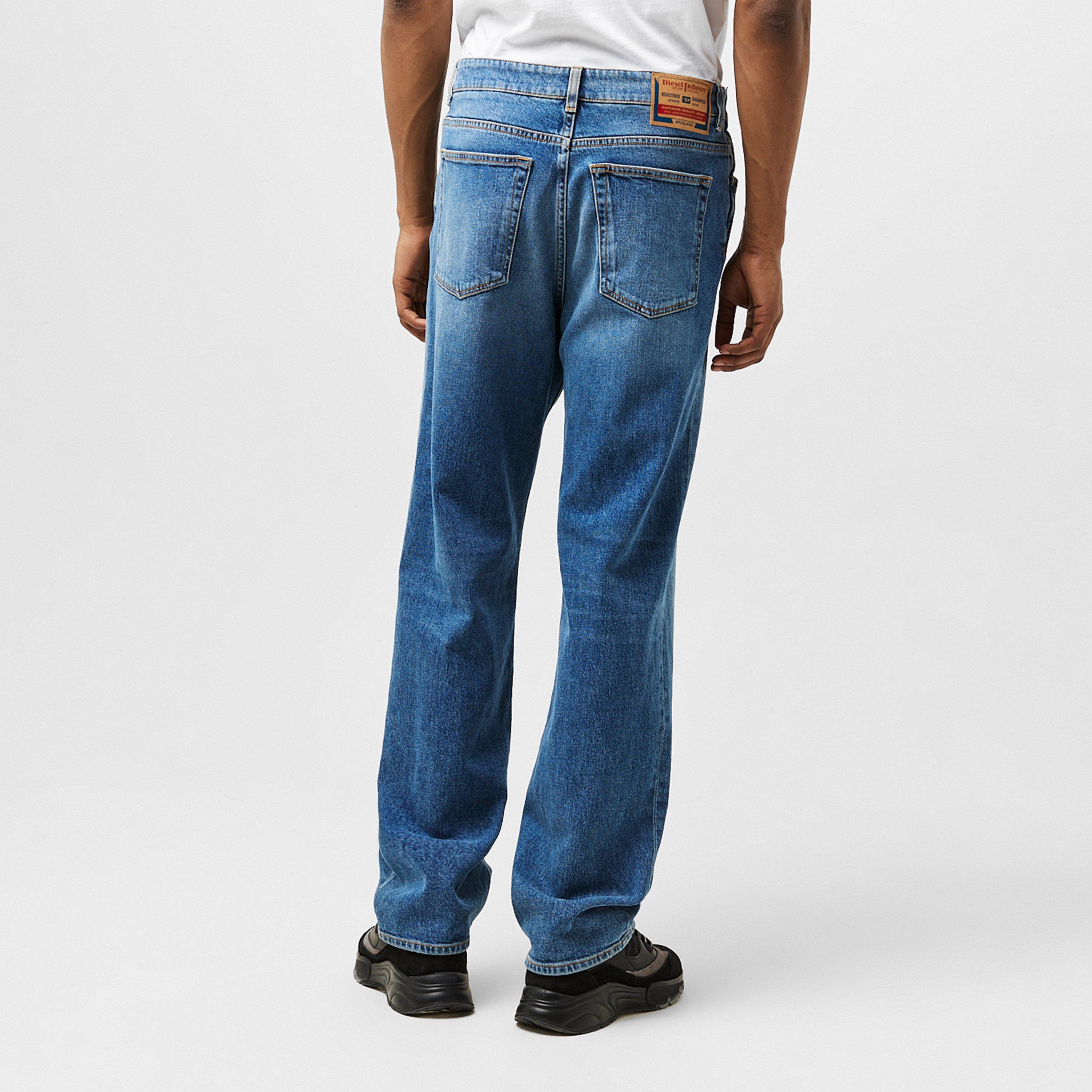 Blue Denim - Diesel - Men's Straight Leg Jeans - 4