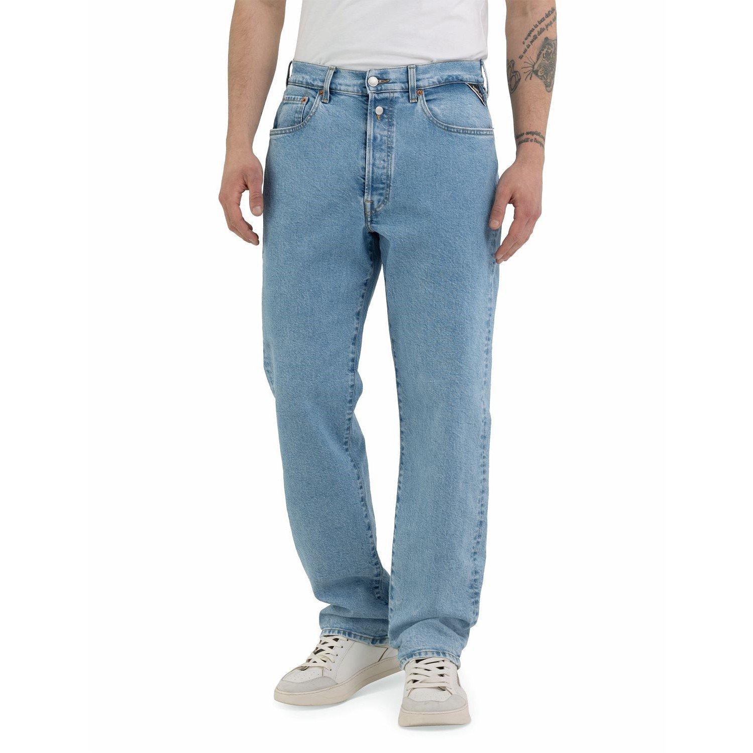 Replay Men's 9Zero1 Jeans - Light Blue 010 - 34W R