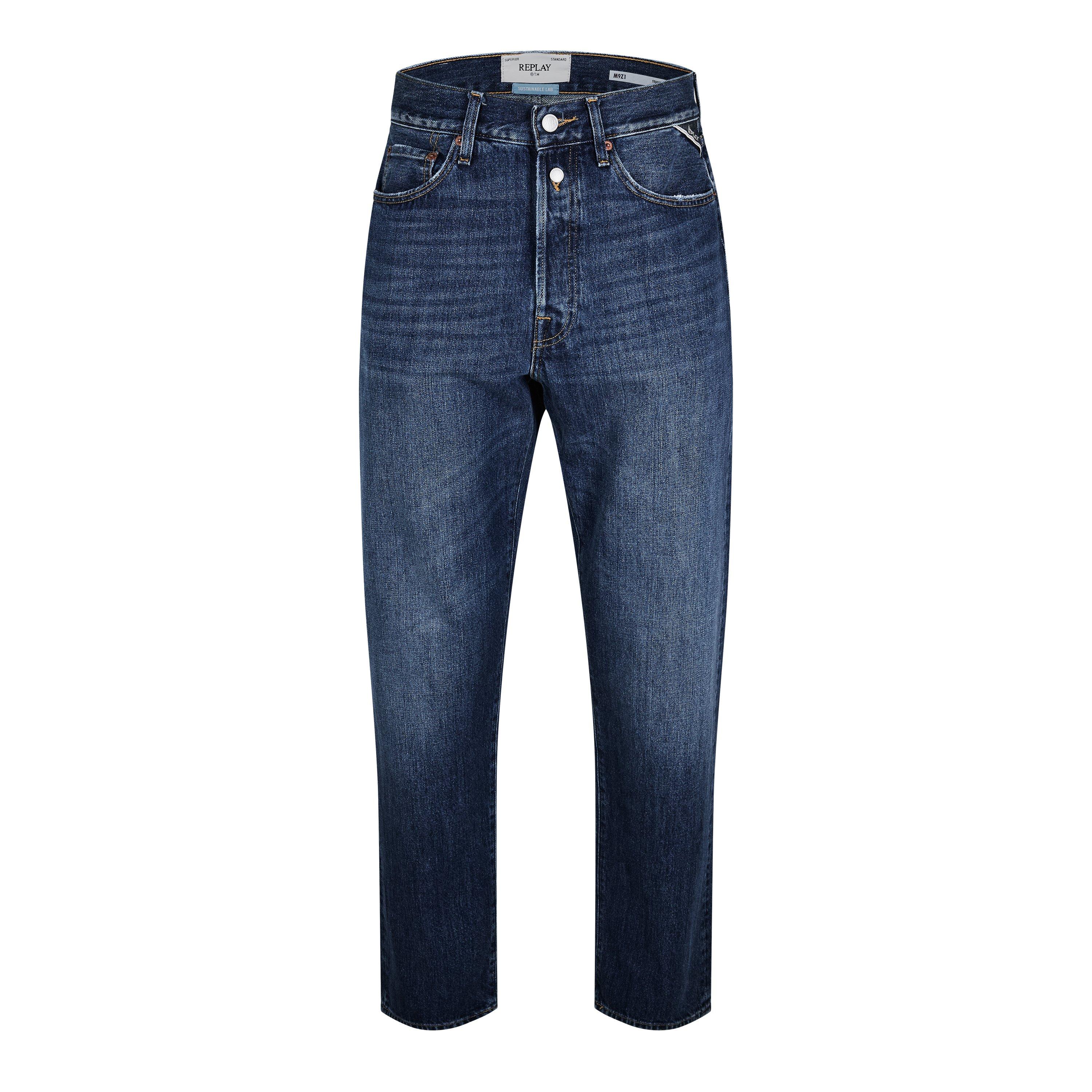 Replay Heren Jeans Milano met Power Stretch, blackboard 099 Replay Heren Jeans Milano met Power Stretch, blackboard 099