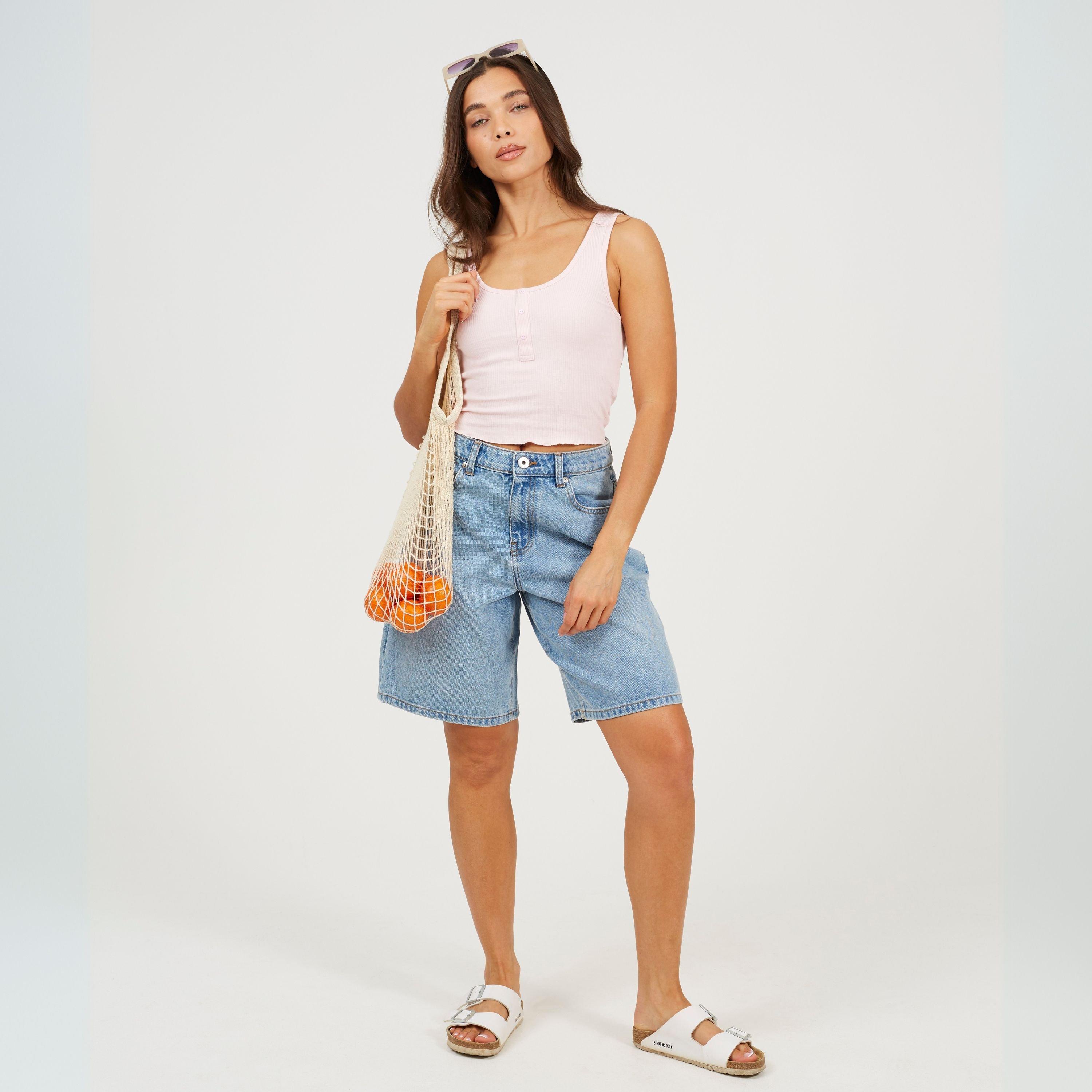 Ballerina Pink - Brave Soul - Vest with Poppers - 4