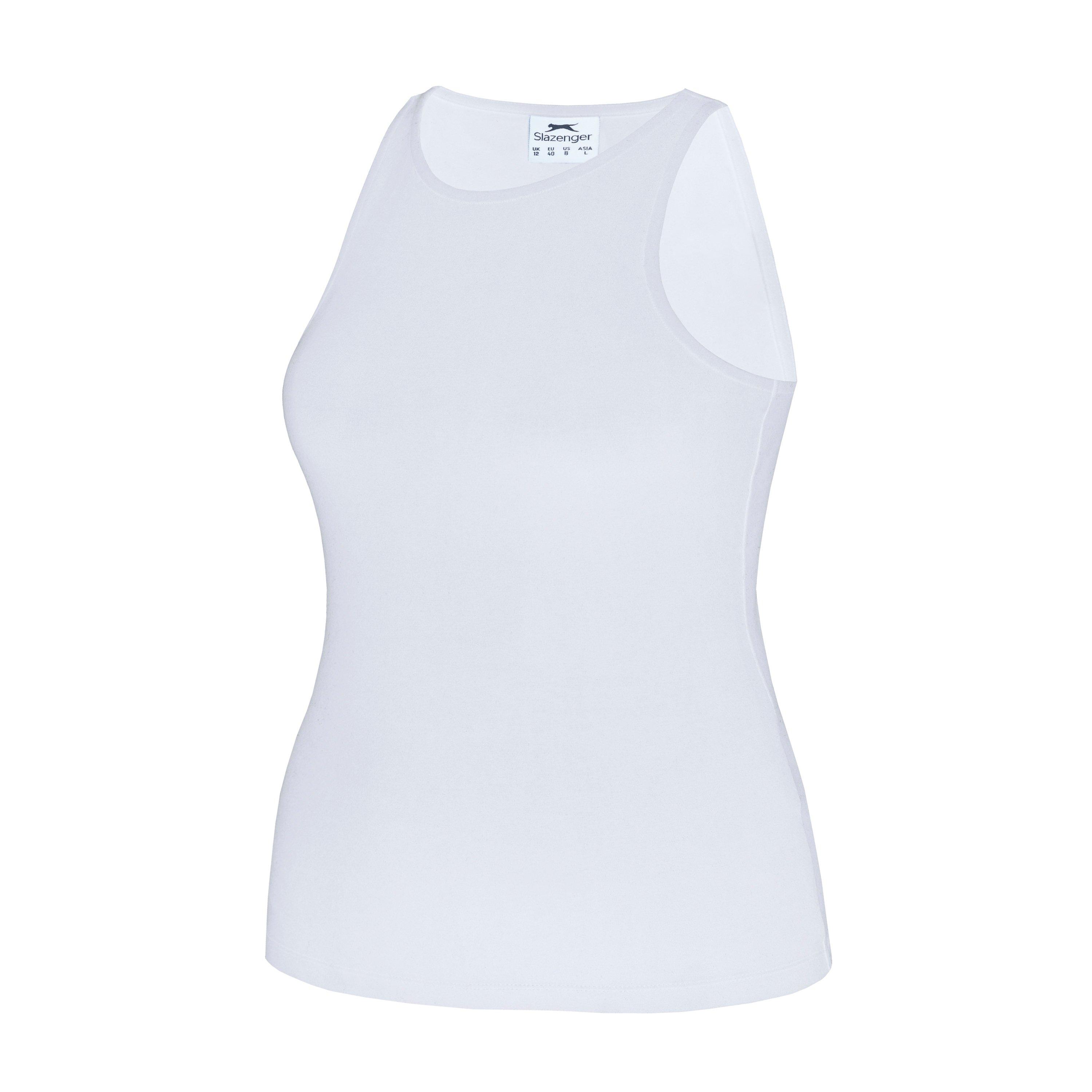 Racer White - Slazenger - Women's Essentials Cami Top - 3