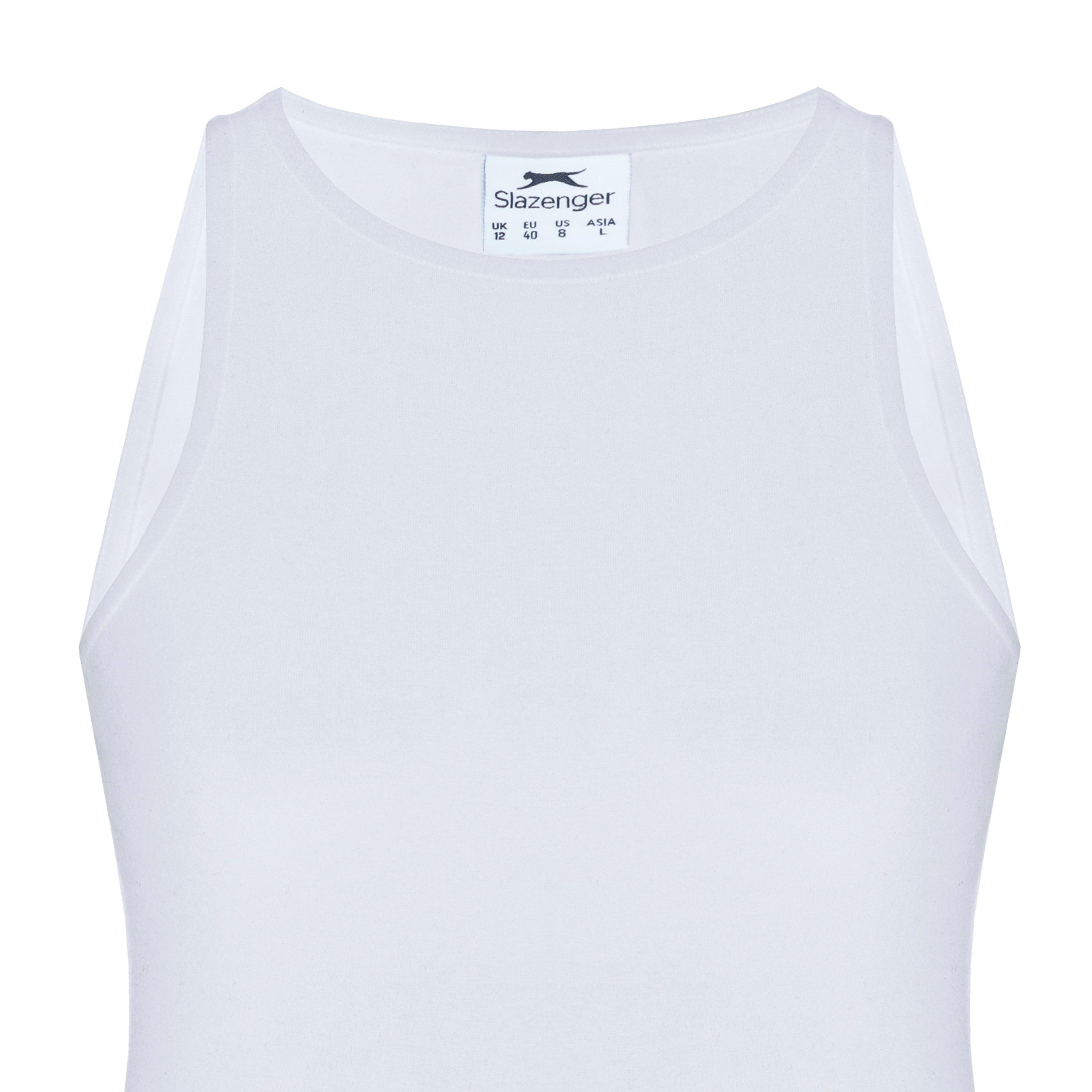 Racer White - Slazenger - Women's Essentials Cami Top - 4