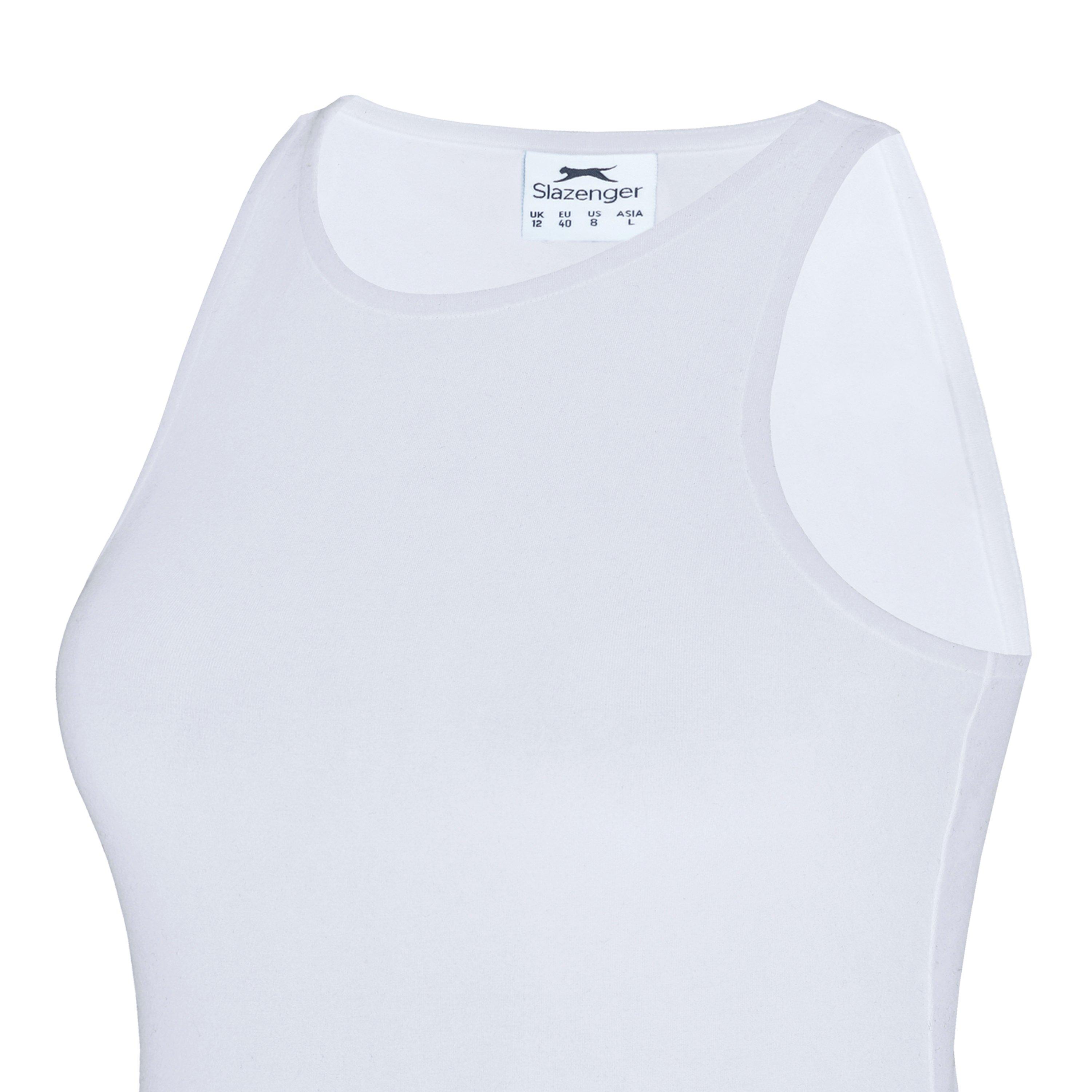 Racer White - Slazenger - Women's Essentials Cami Top - 5