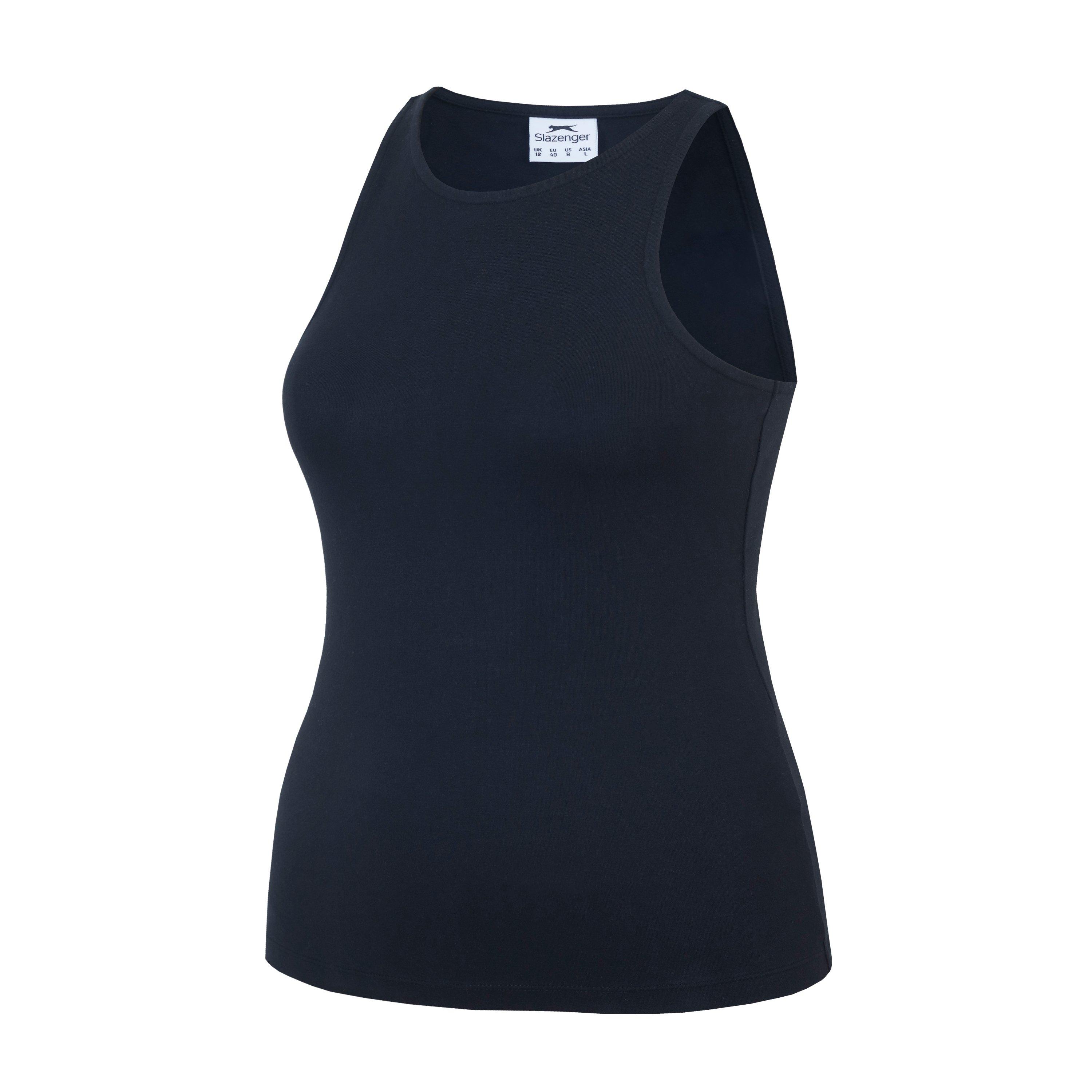 Racer Zwart - Slazenger - Essentials Cami Top - 3