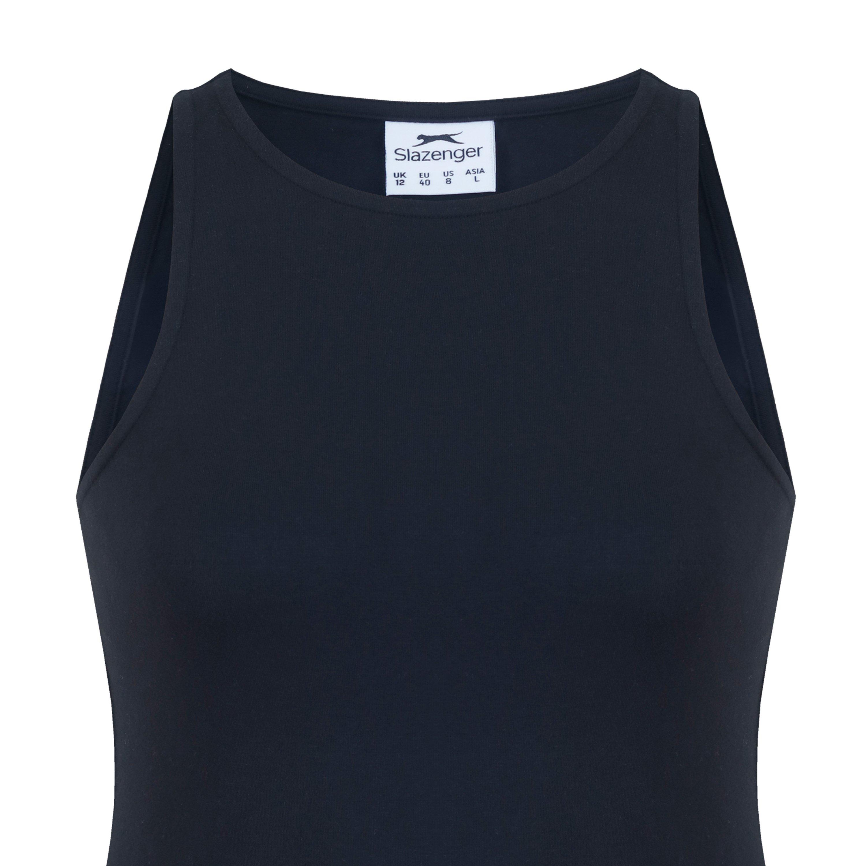 Racer Zwart - Slazenger - Essentials Cami Top - 4