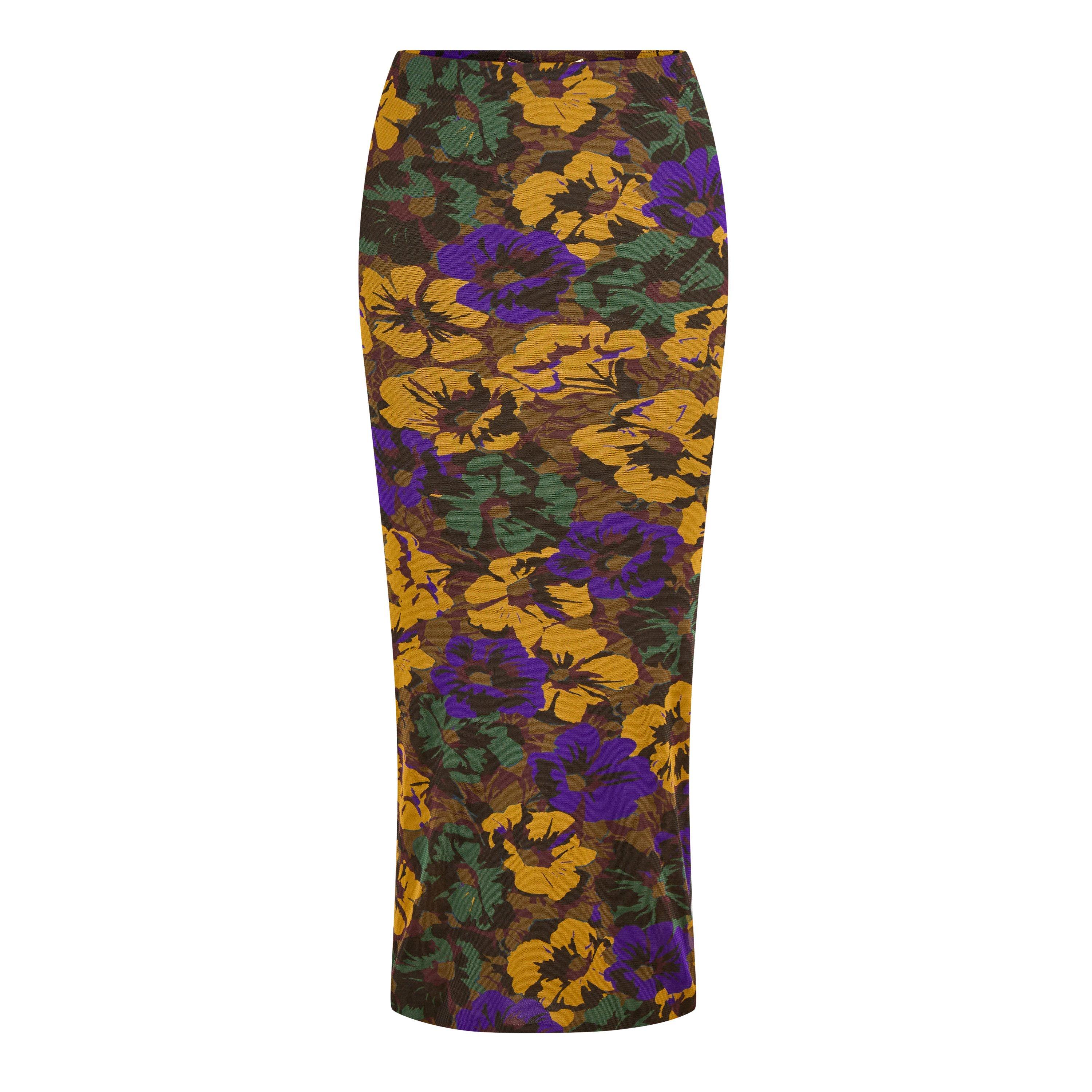 Noir Mul - Saint Laurent - Floral Print Tulle Dress - 5