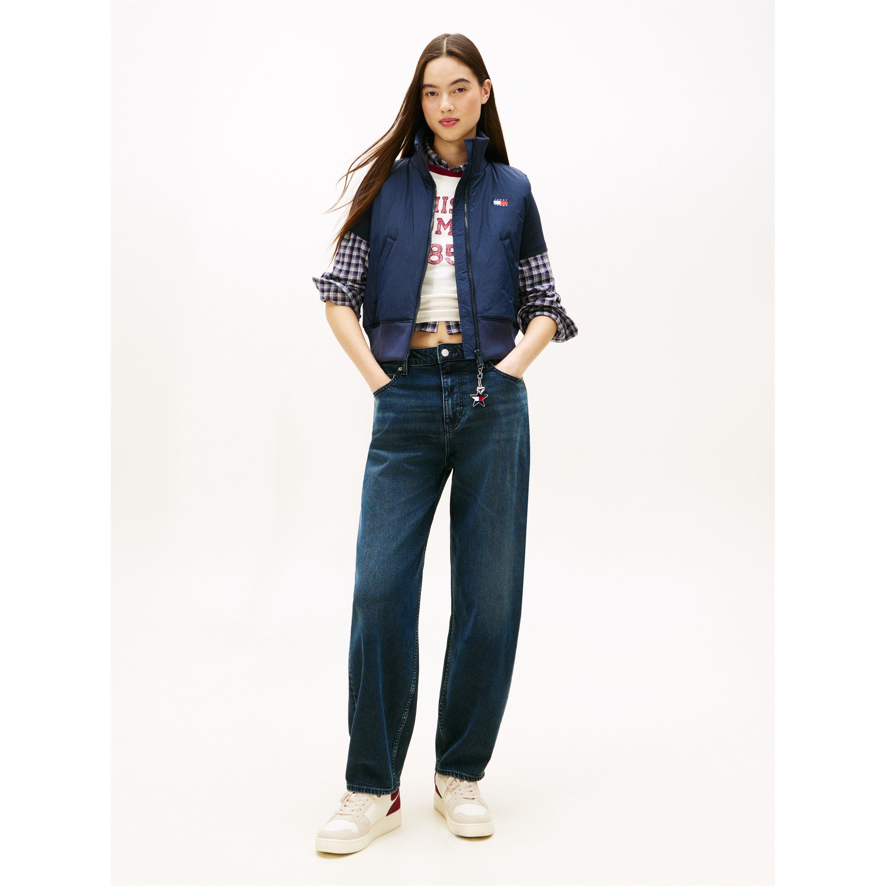 Dark Night Navy - Tommy Jeans - TJ Flag Vest Ld62 - 4