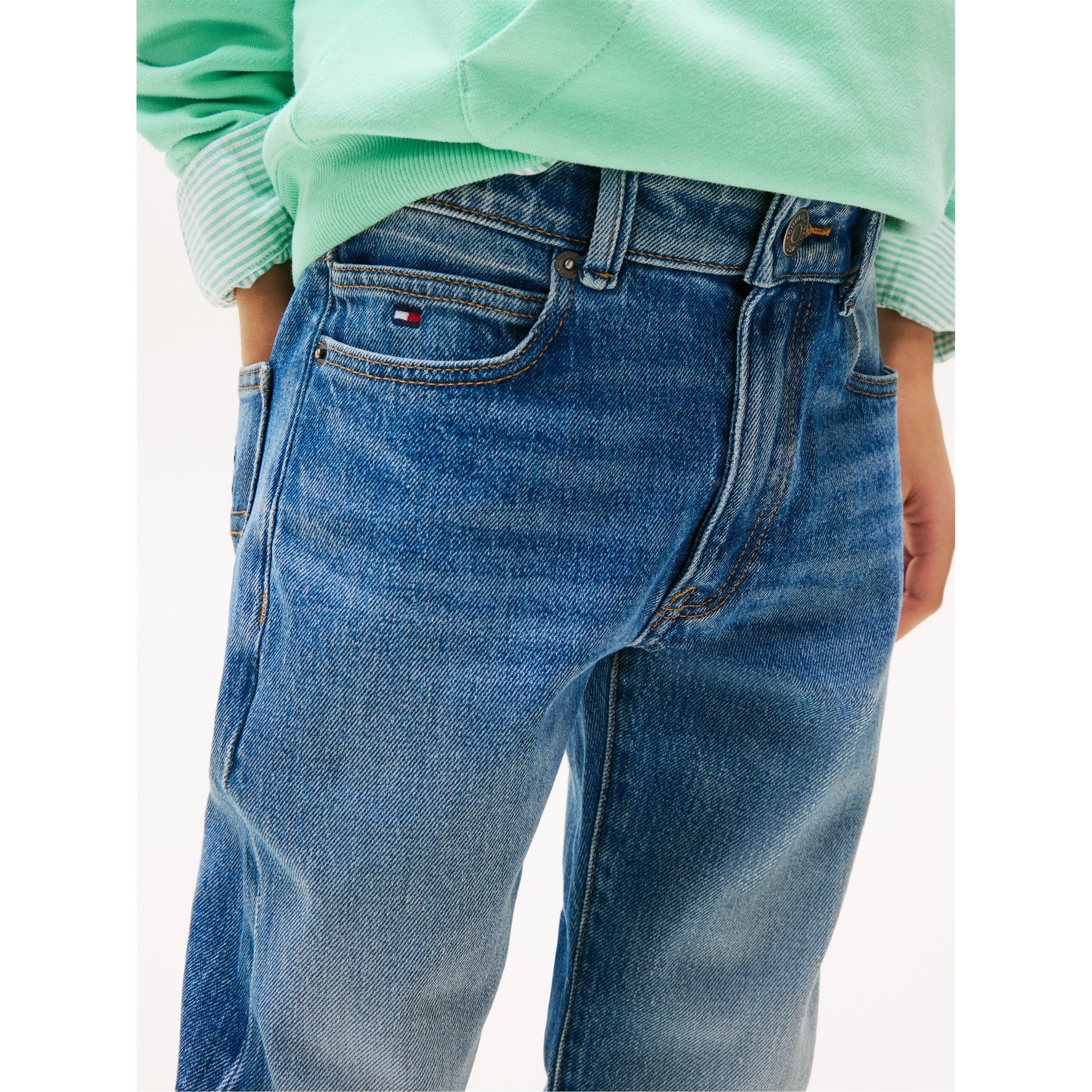 Vintage 1BJ - Tommy Hilfiger - Kids' Durable Denim Straight Leg Jeans - 3