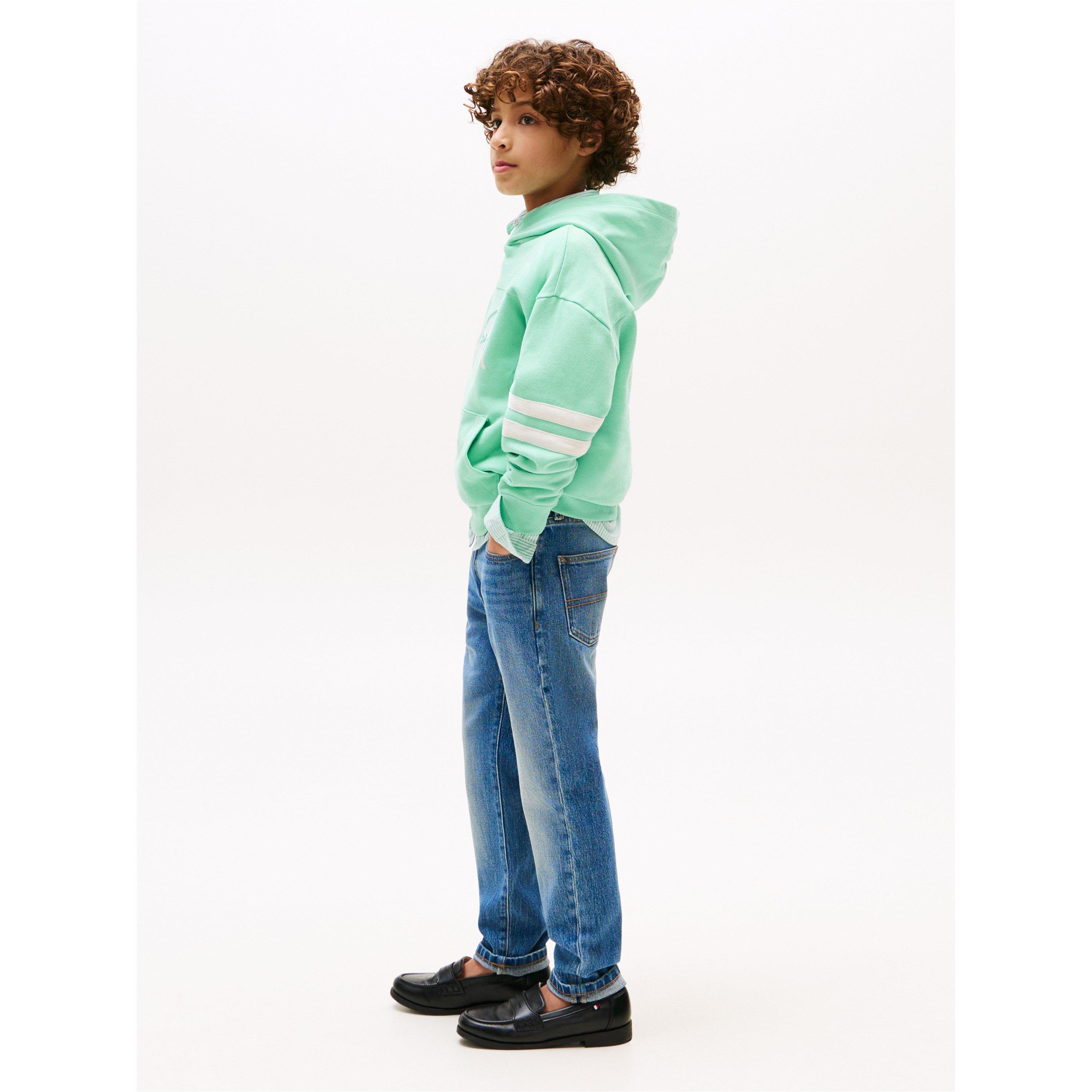 Vintage 1BJ - Tommy Hilfiger - Kids' Durable Denim Straight Leg Jeans - 5
