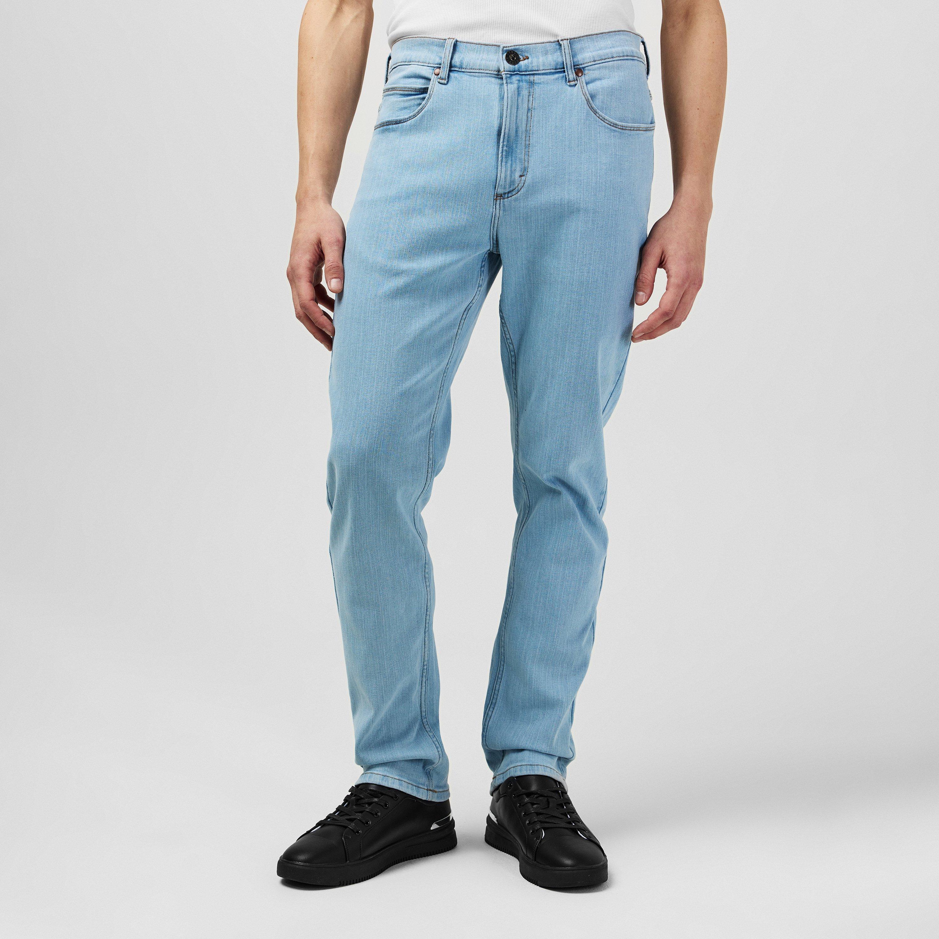 Blue - Fabric - Jeans - 3