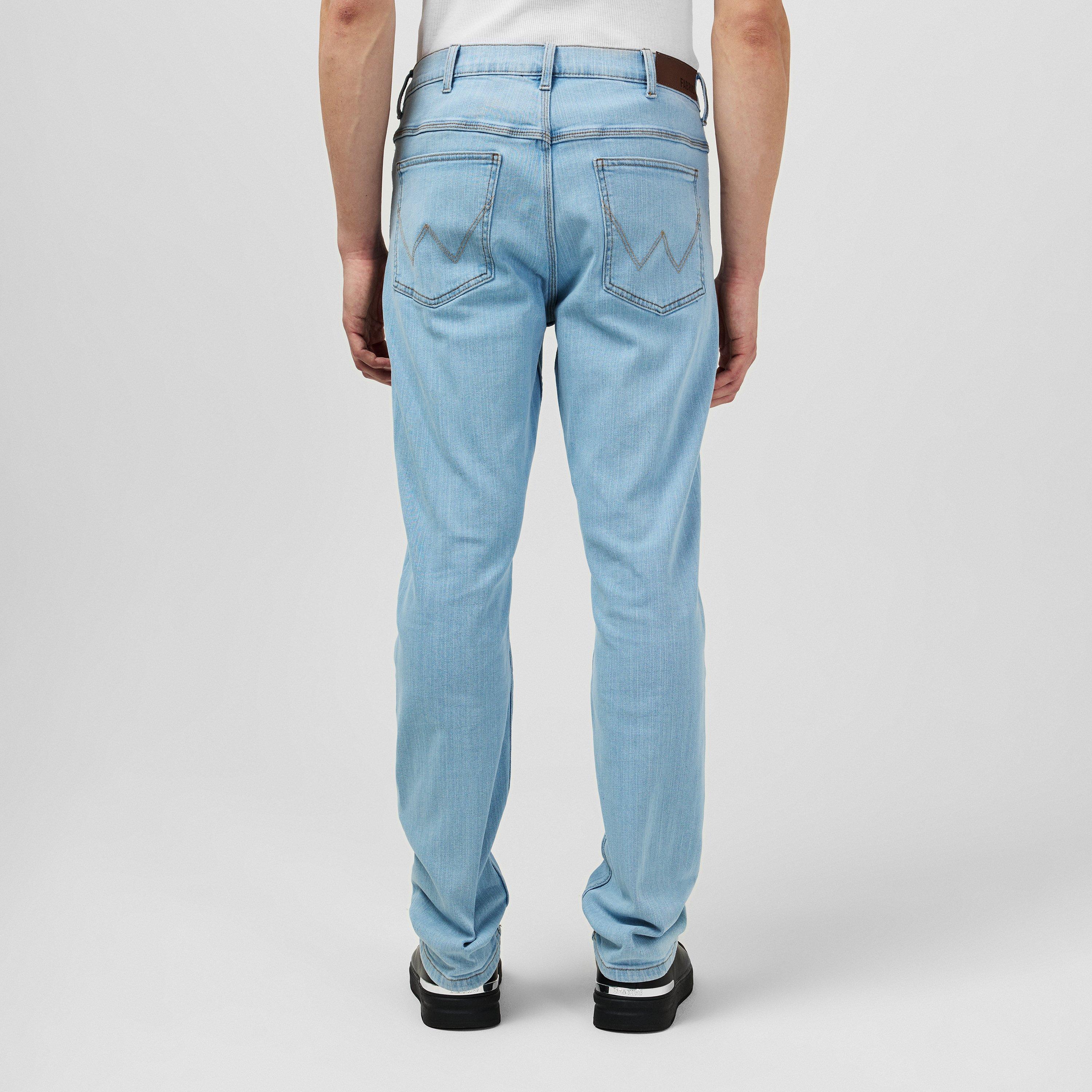 Blue - Fabric - Jeans - 4