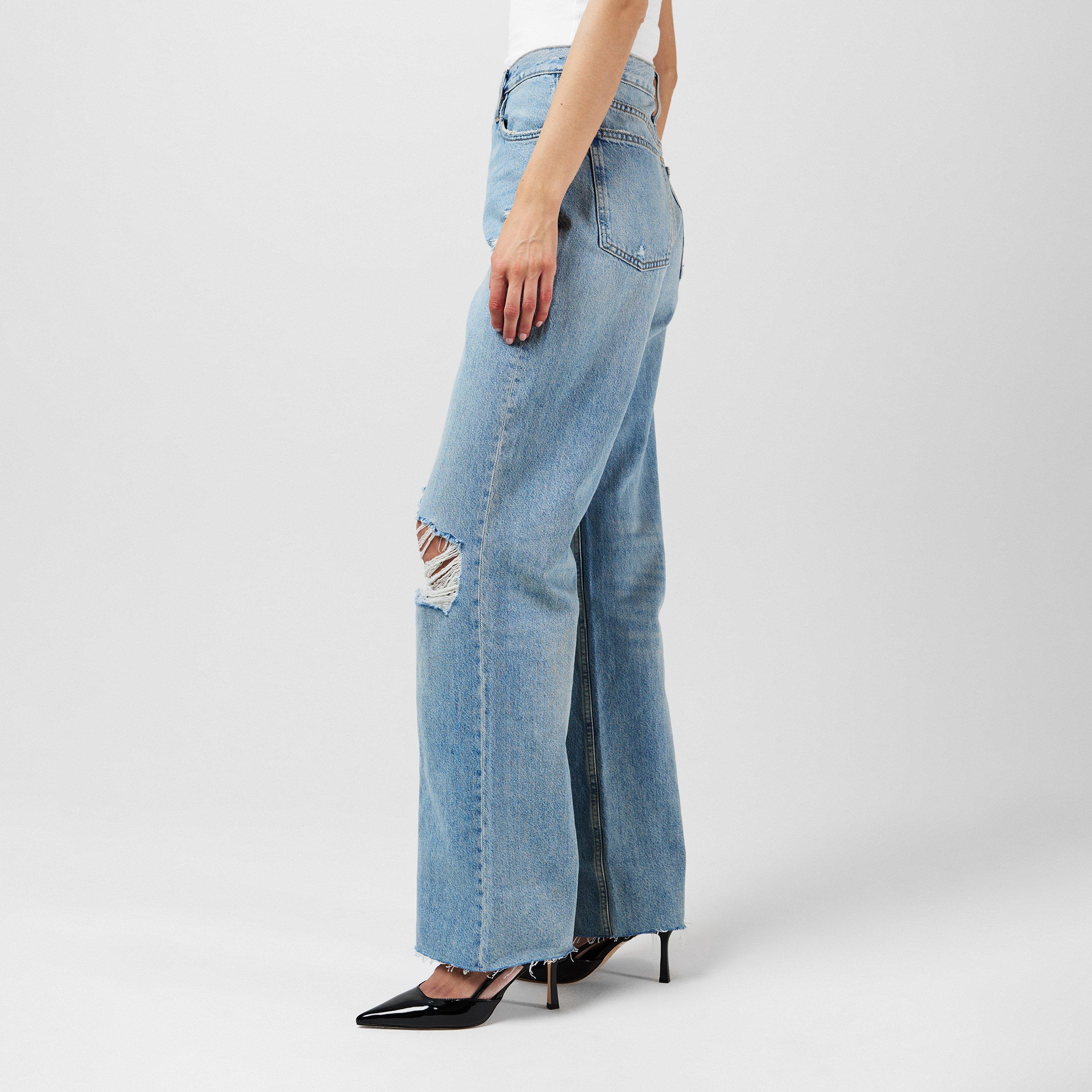 Azul - Fabric - Wide Jeans - 2