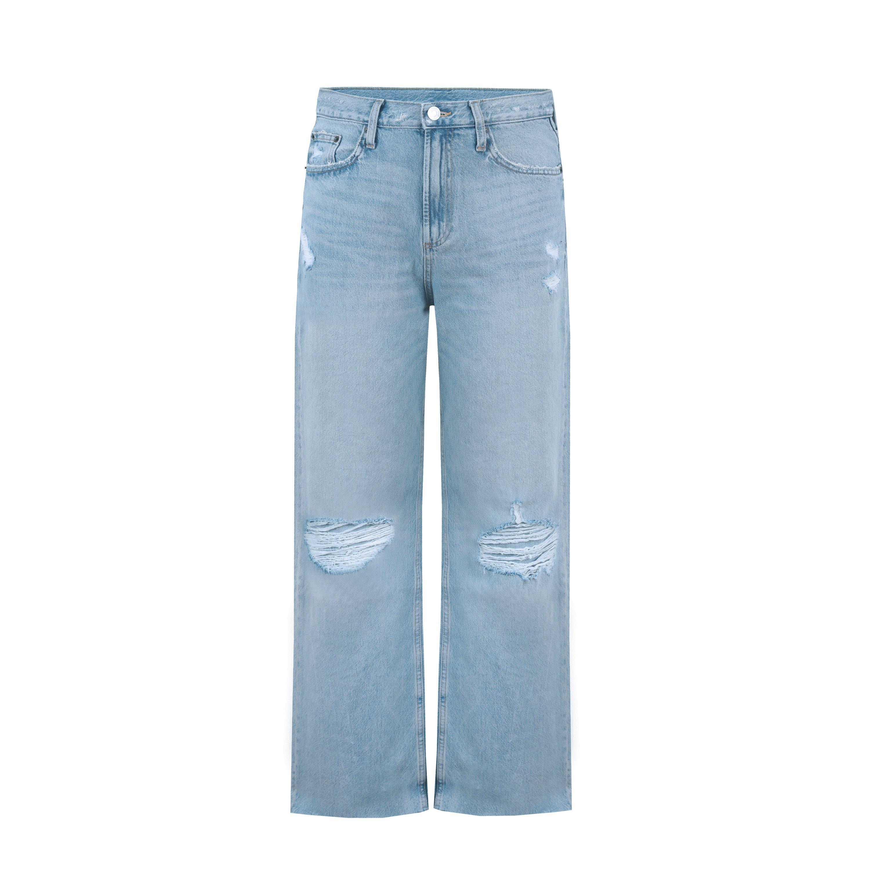 Azul - Fabric - Wide Jeans - 5