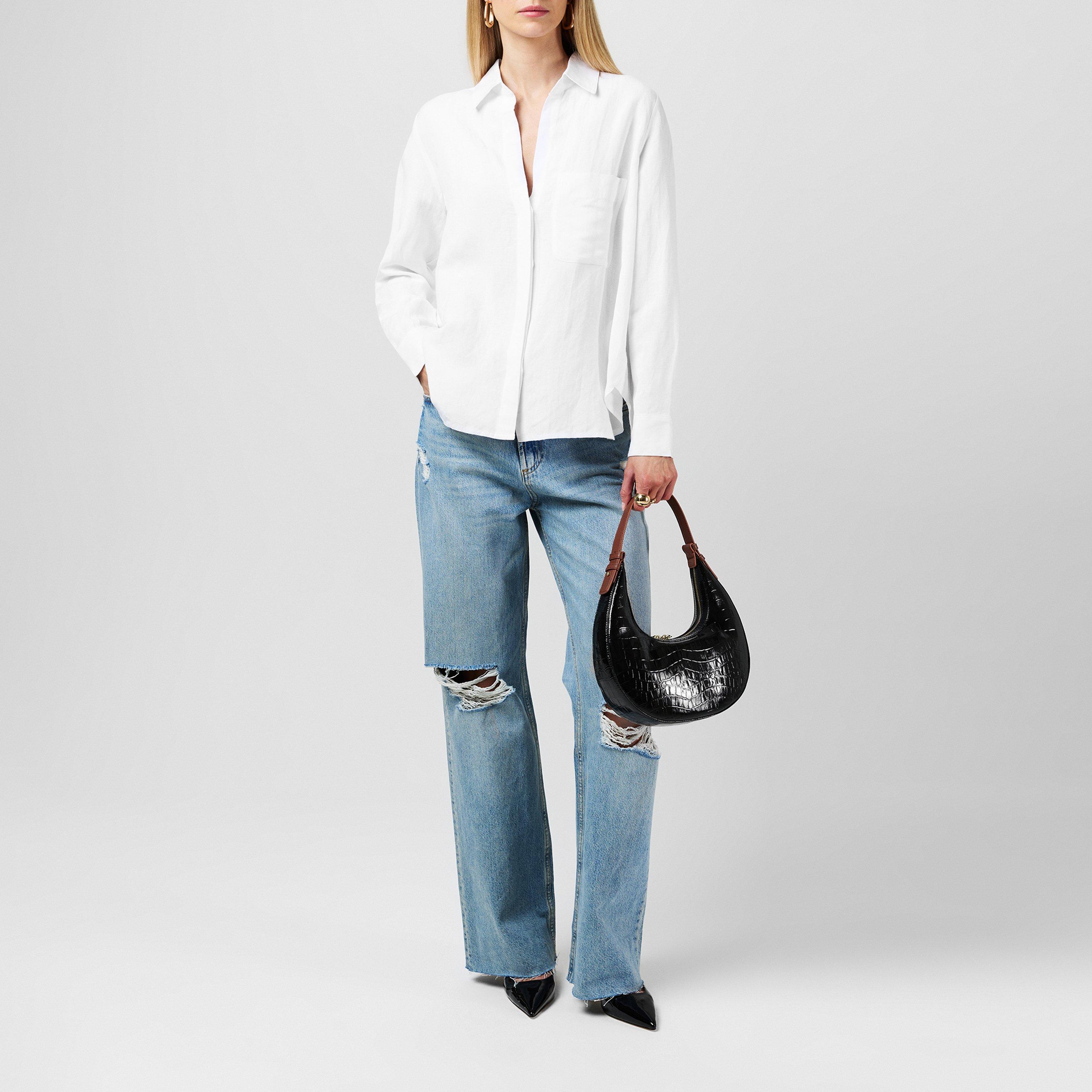 Azul - Fabric - Wide Jeans - 4