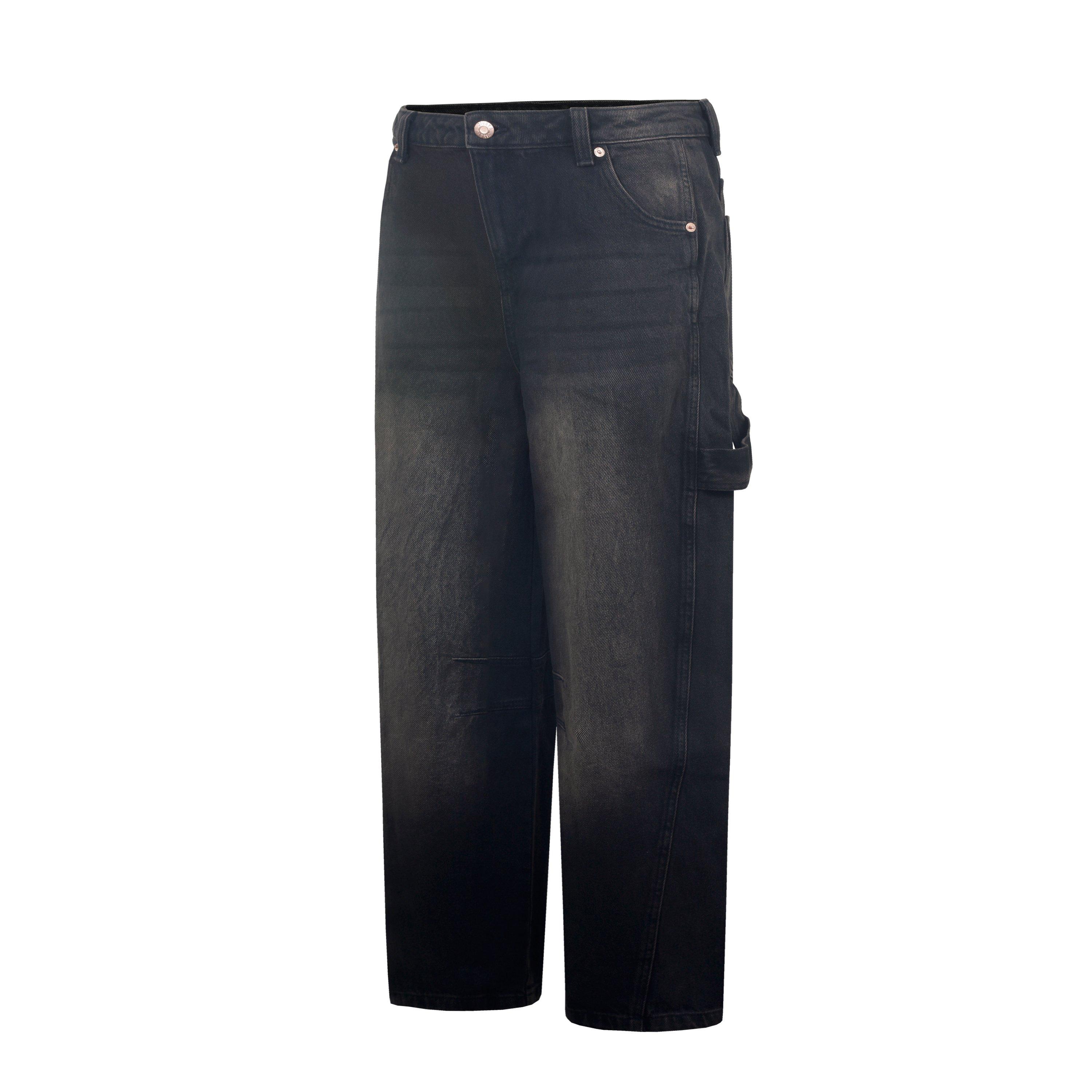 Sort - Fabric - Baggy Jeans - 3