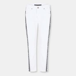 Brave Soul Fit Jeans with Contrast Side Seam Tape Detail