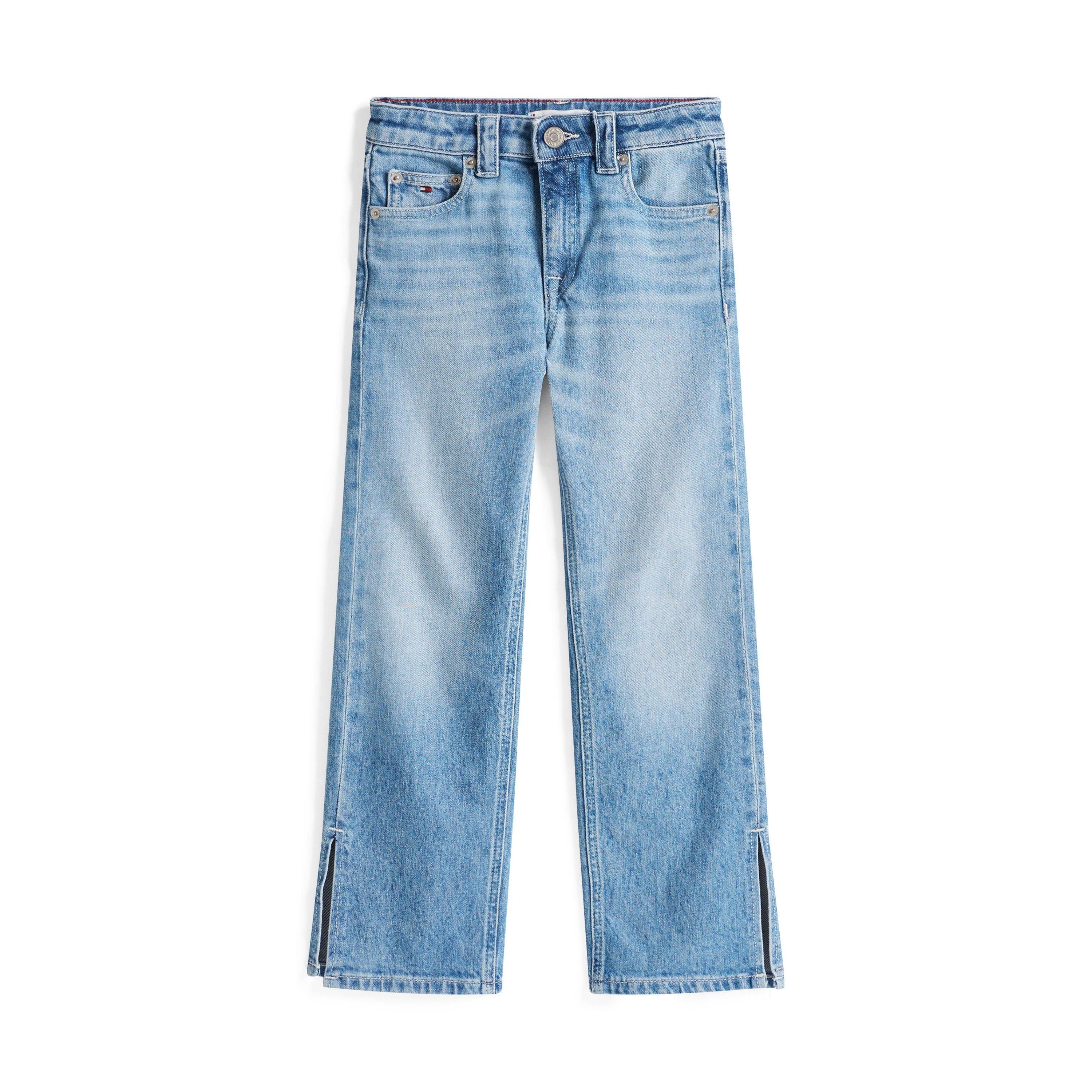 Tommy Hilfiger Girls Kids' Straight Leg Jeans - Vintage 1A5 - 16Y