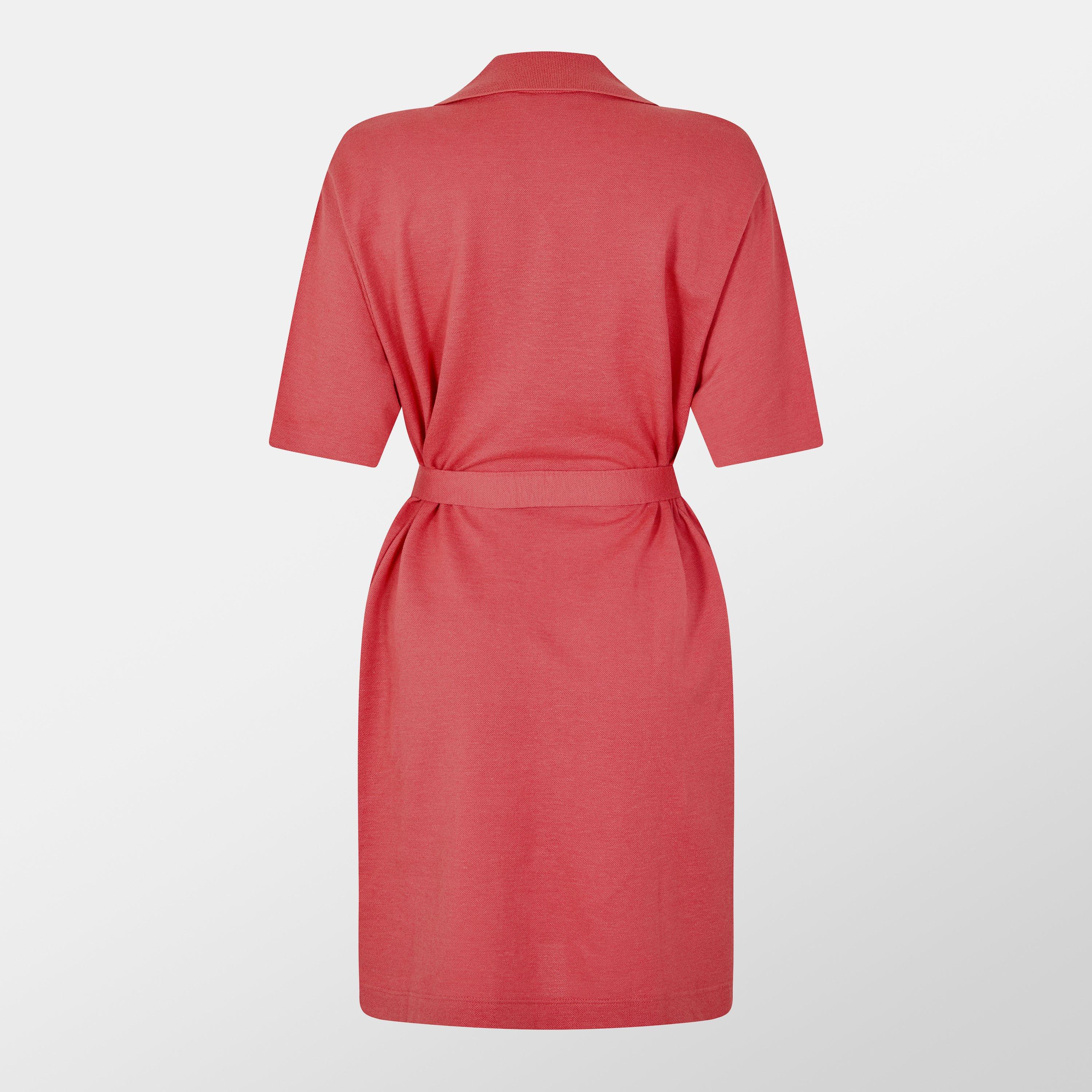 Sierra Rood - Lacoste - Women's Short-Sleeve Dress Shirt - 2