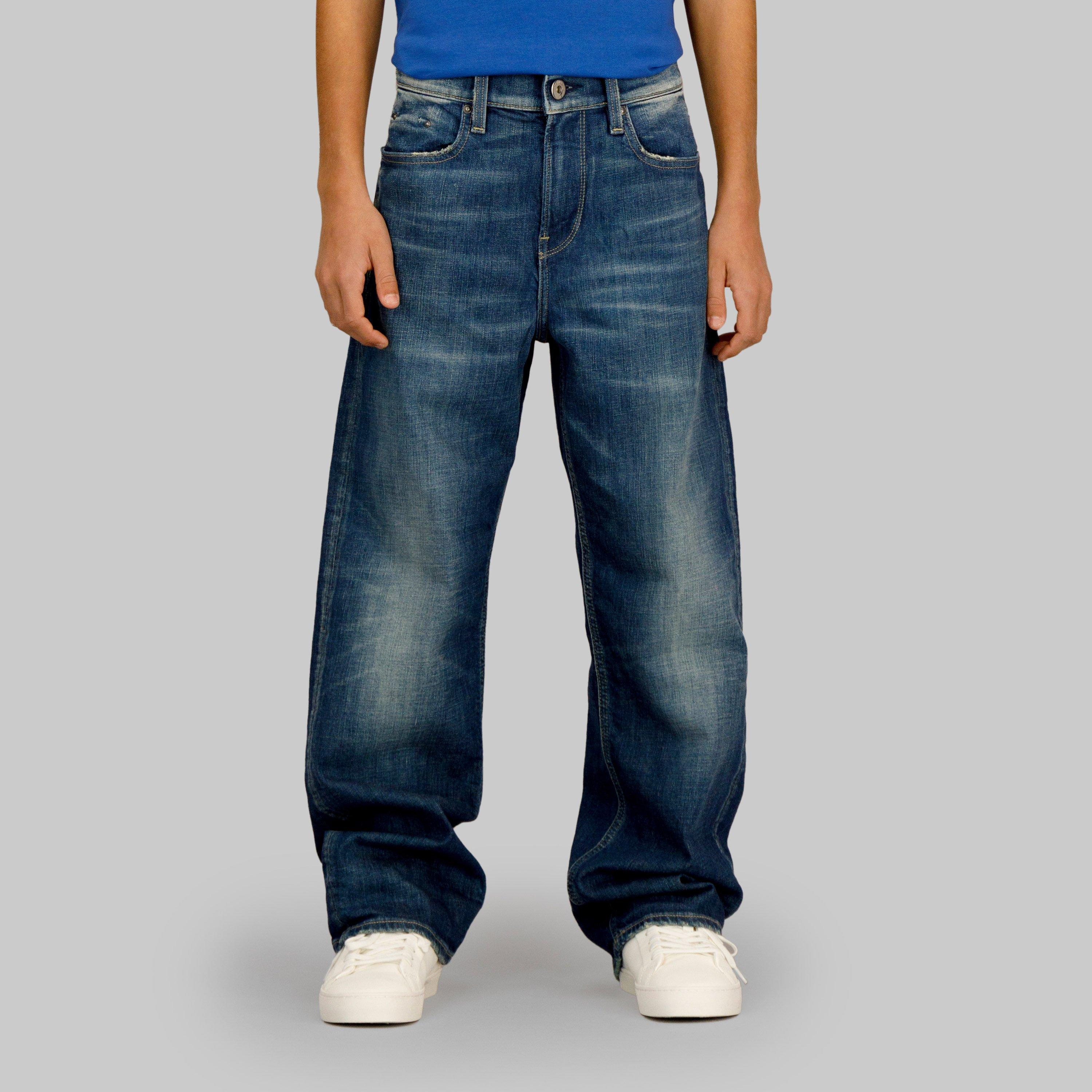 Mid Aged - G Star - Kids' Gstar Wide Straight Leg Jeans - 1