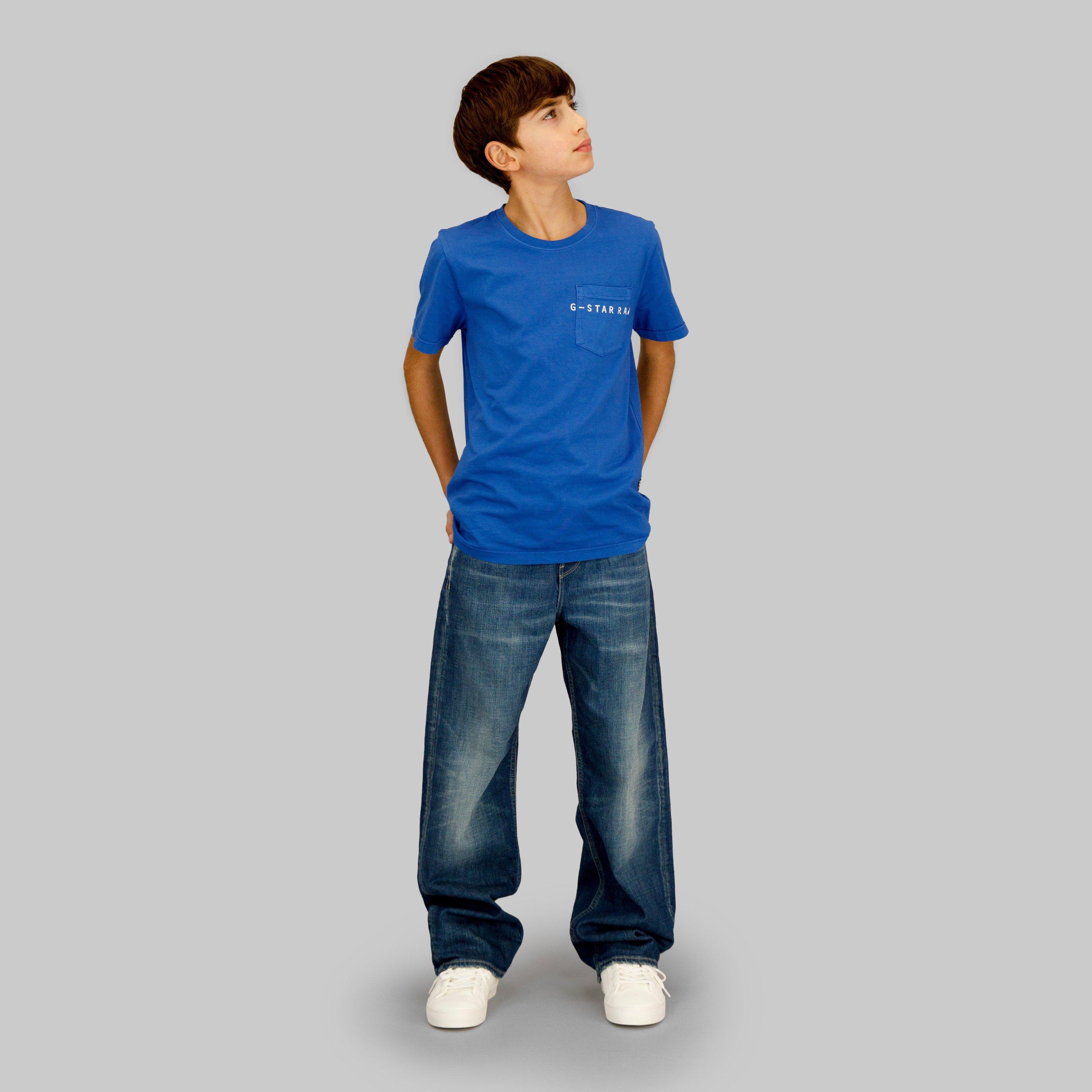 Mid Aged - G Star - Kids' Gstar Wide Straight Leg Jeans - 3