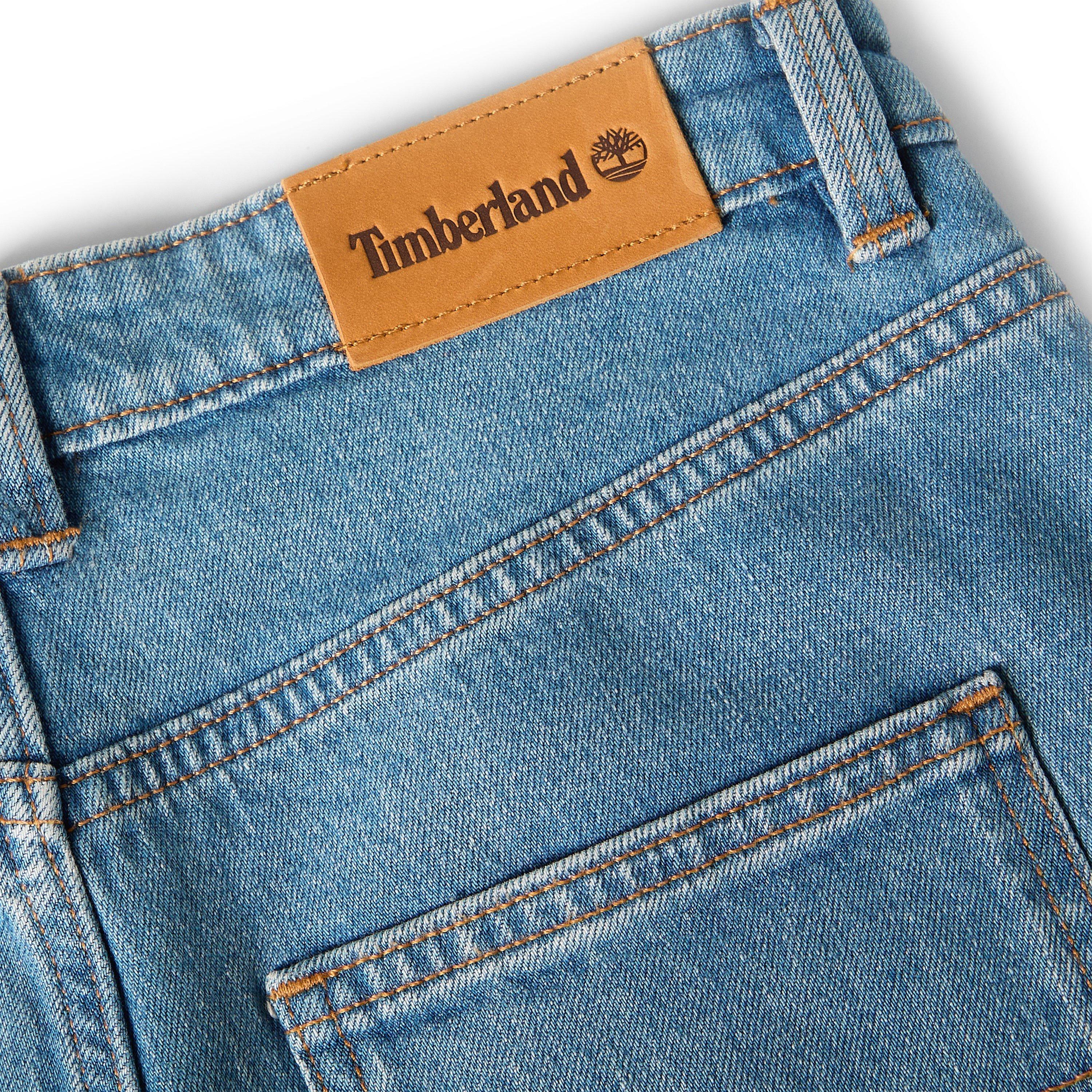 Sombra Clara - Timberland - Denim Straight Pants Light Shade - 3