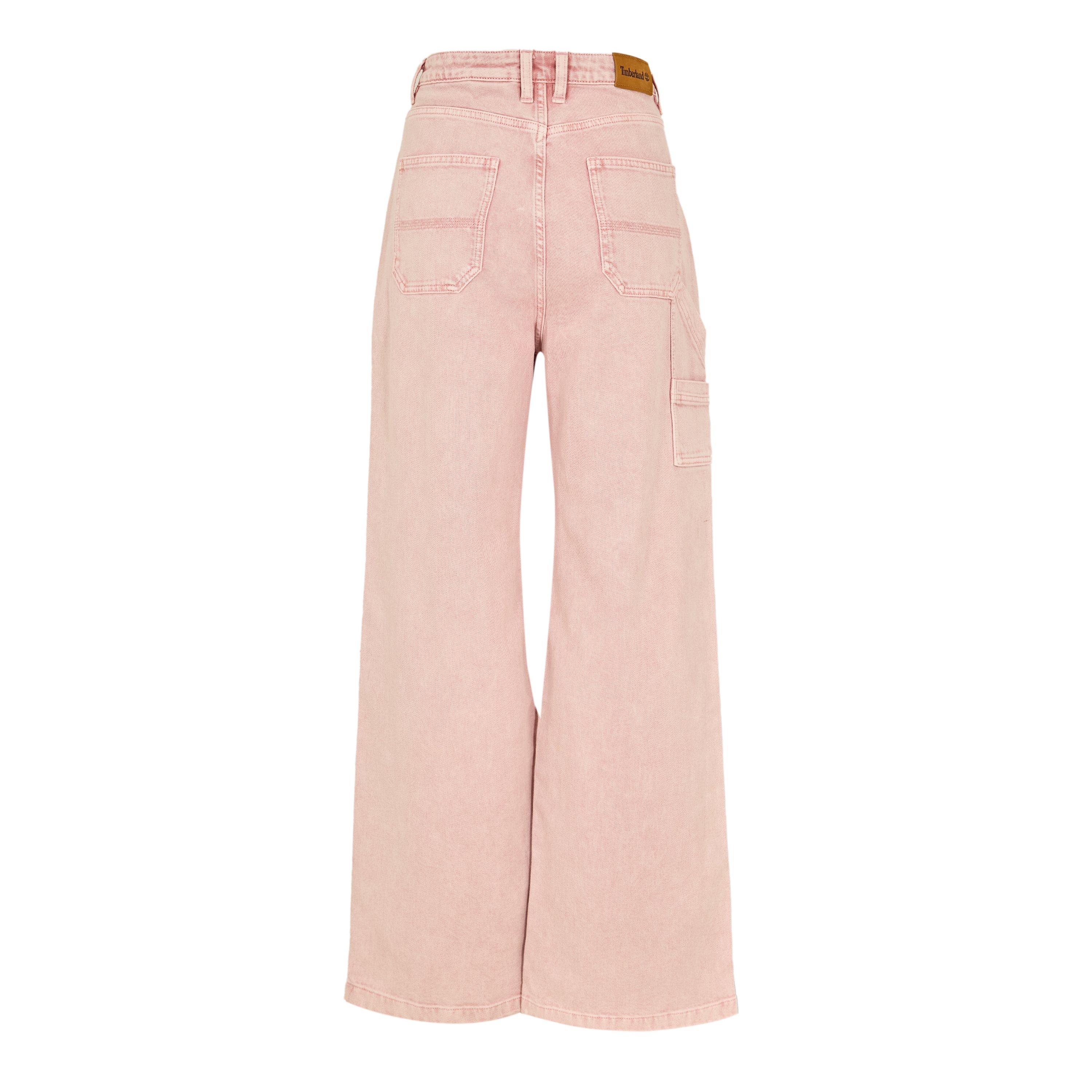 Breskva ružičasta pranja - Timberland - Timberland Carpenter Pants Peach Pink Wash - 2