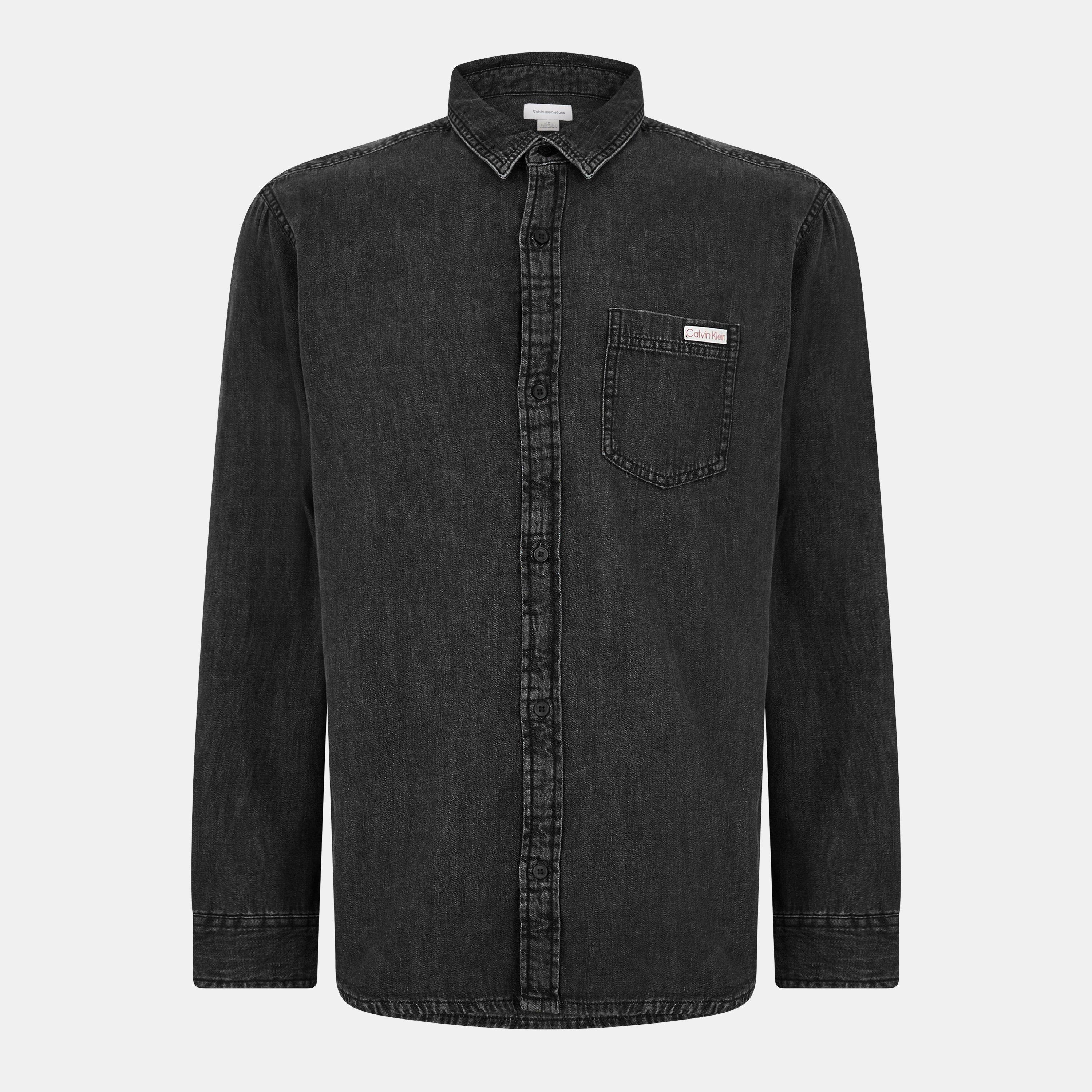 Vail - Calvin Klein Jeans - Men's Vail Long Sleeve Denim Shirt - 1
